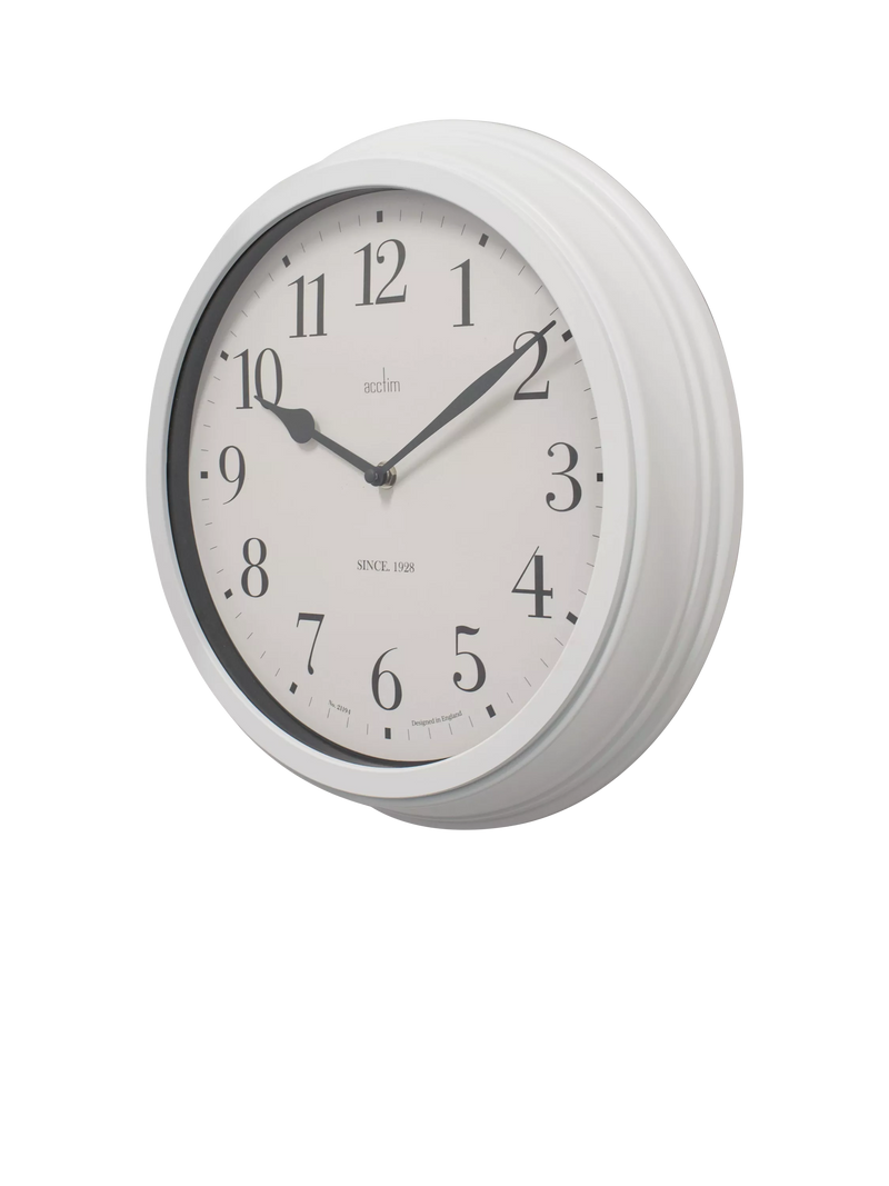 Acctim Arabic wall clock 36cm cream, UK version