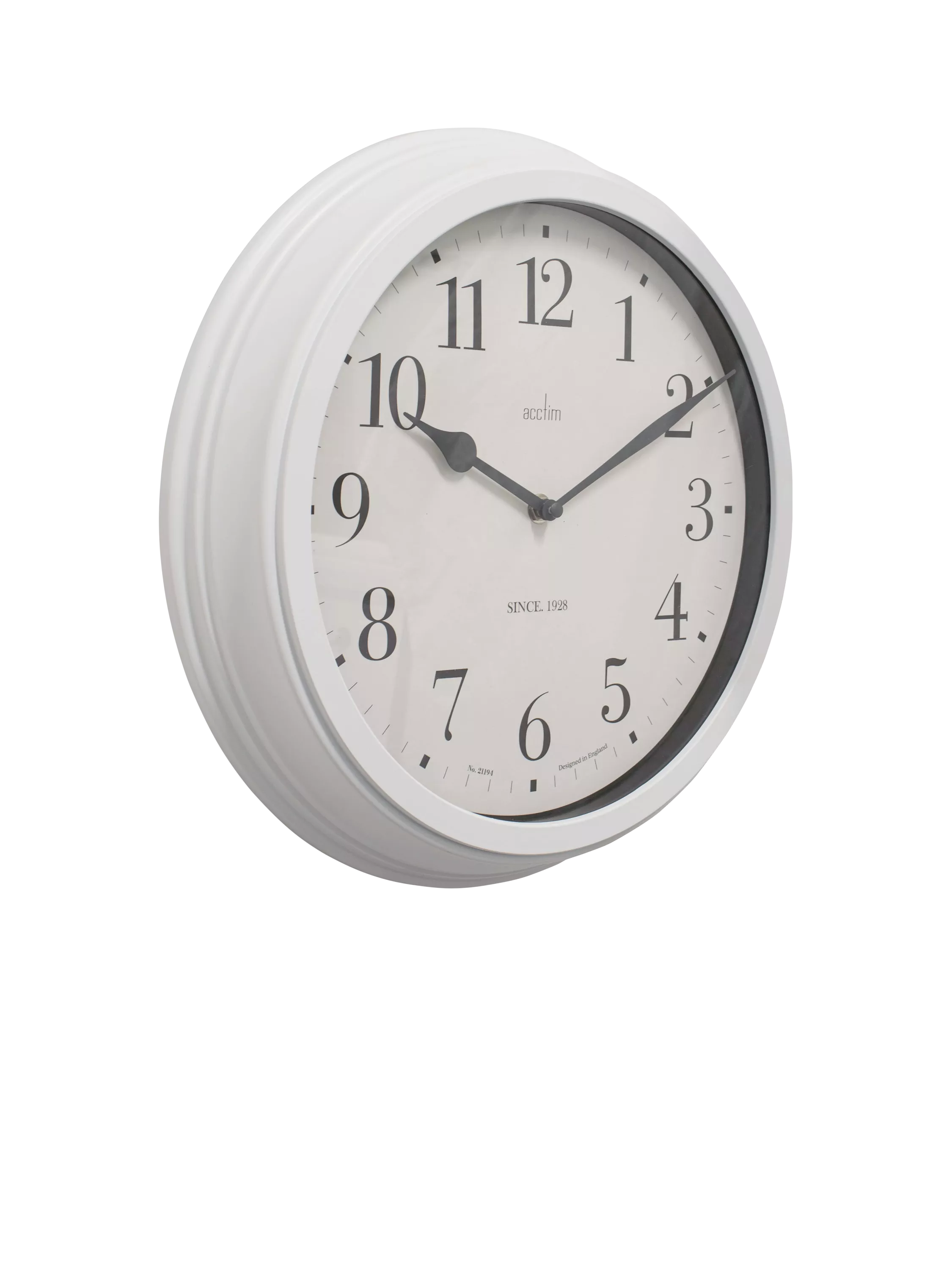 Acctim Arabic wall clock 36cm cream, UK version