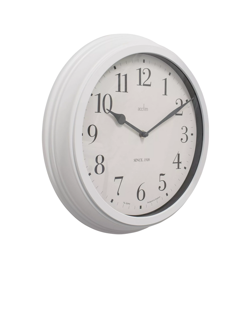 Acctim Arabic wall clock 36cm cream, UK version