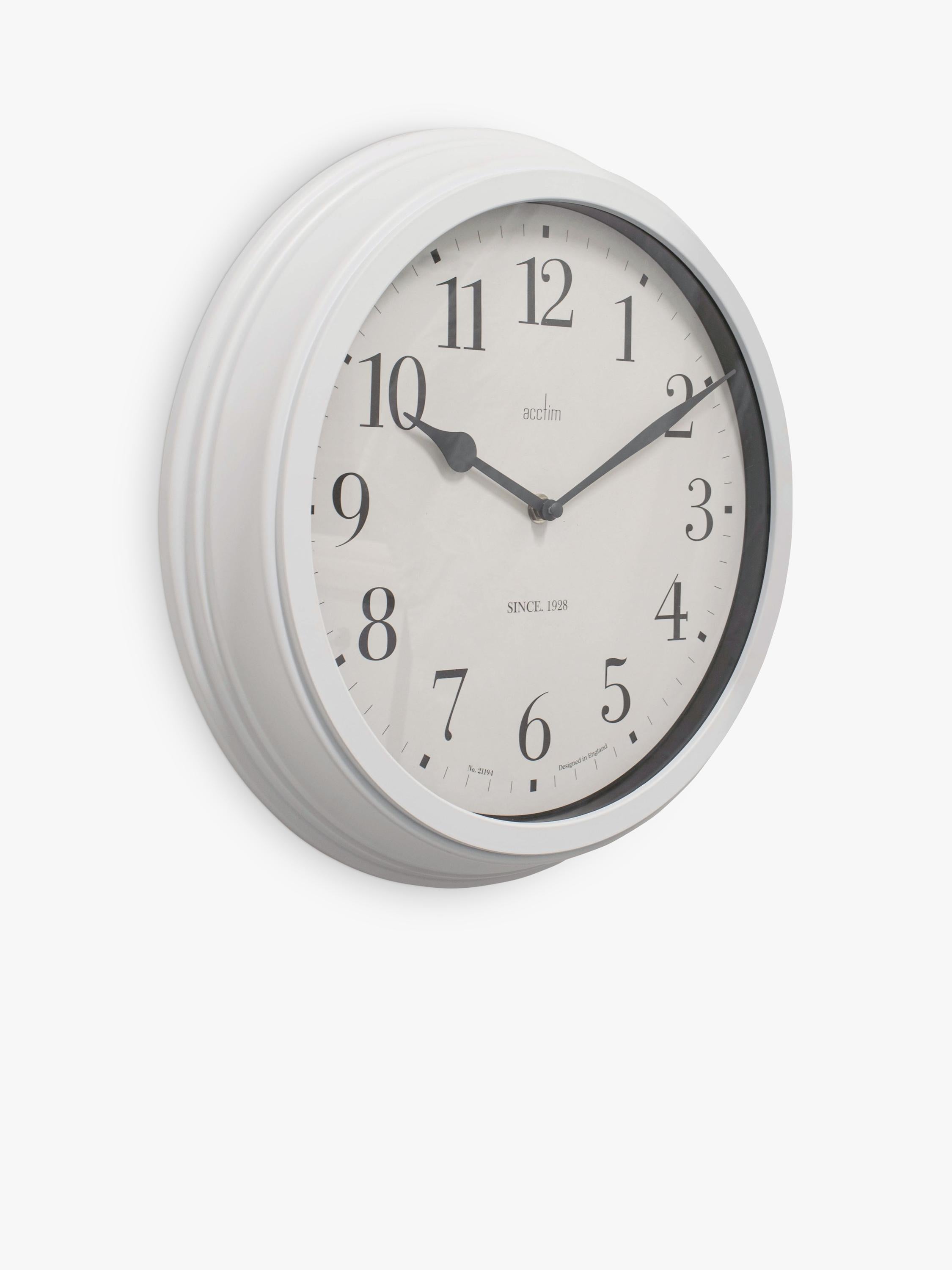 Acctim Arabic wall clock 36cm cream, UK version
