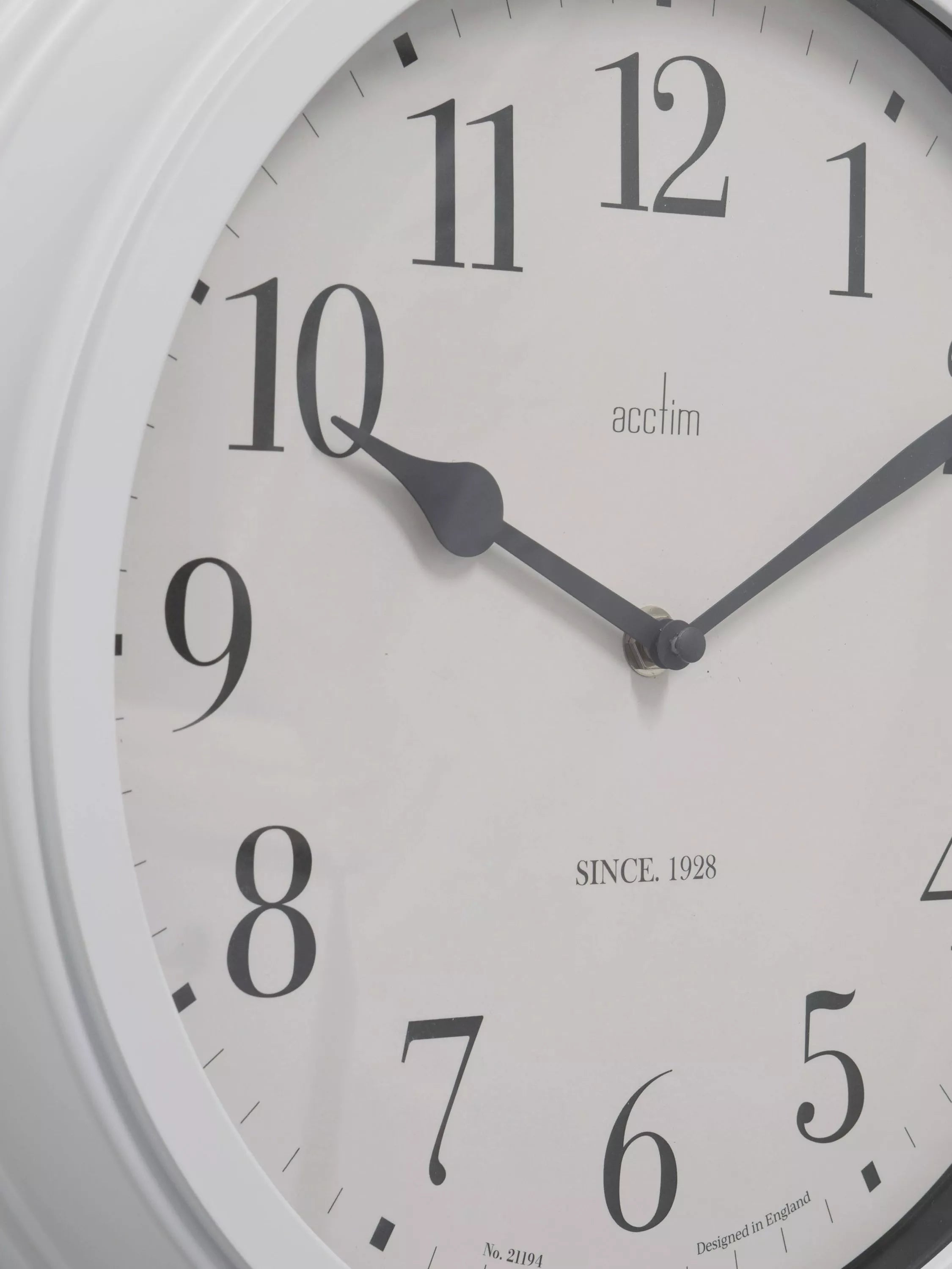 Acctim Arabic wall clock 36cm cream, UK version