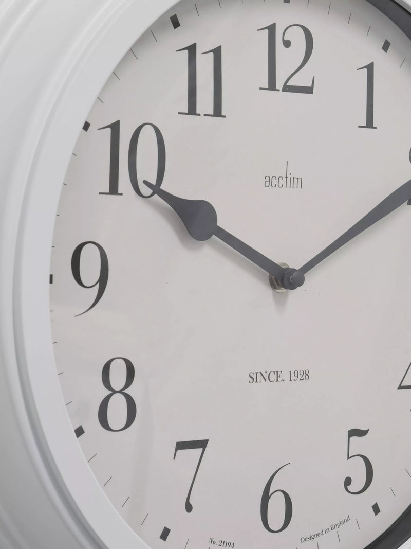 Acctim Arabic wall clock 36cm cream, UK version