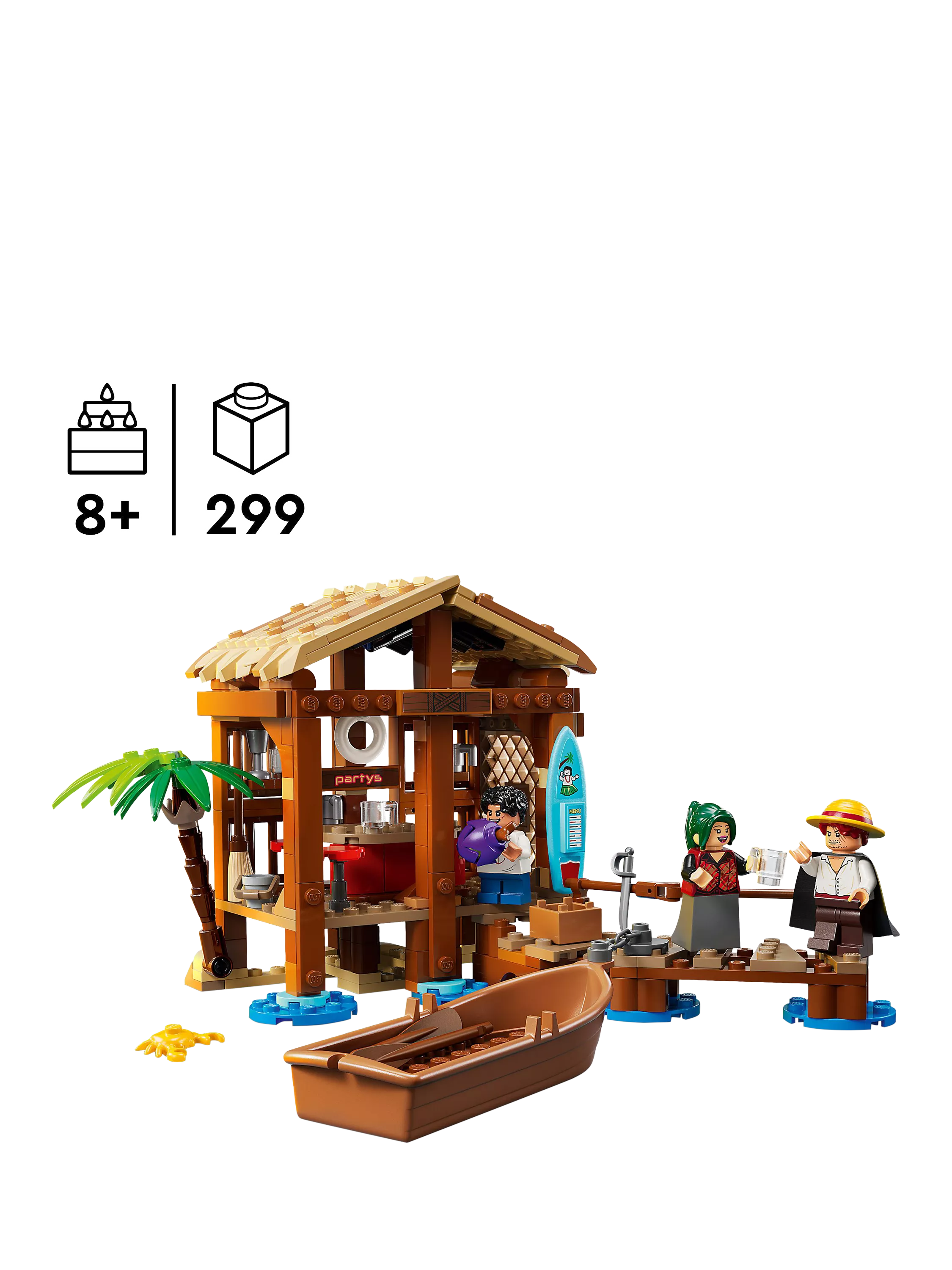 LEGO One Piece Windmill Village Hut building set 75636, UK version