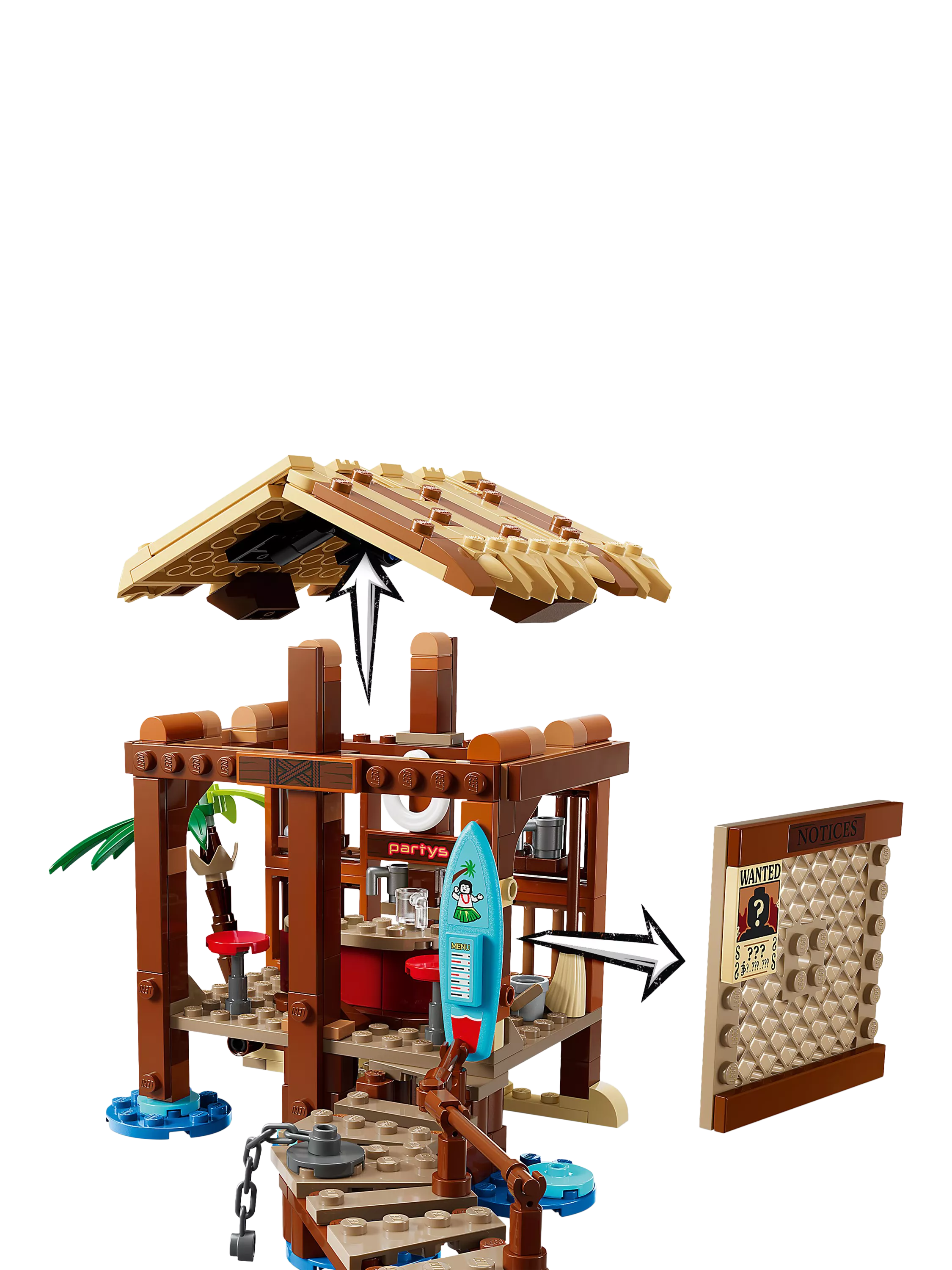 LEGO One Piece Windmill Village Hut building set 75636, UK version