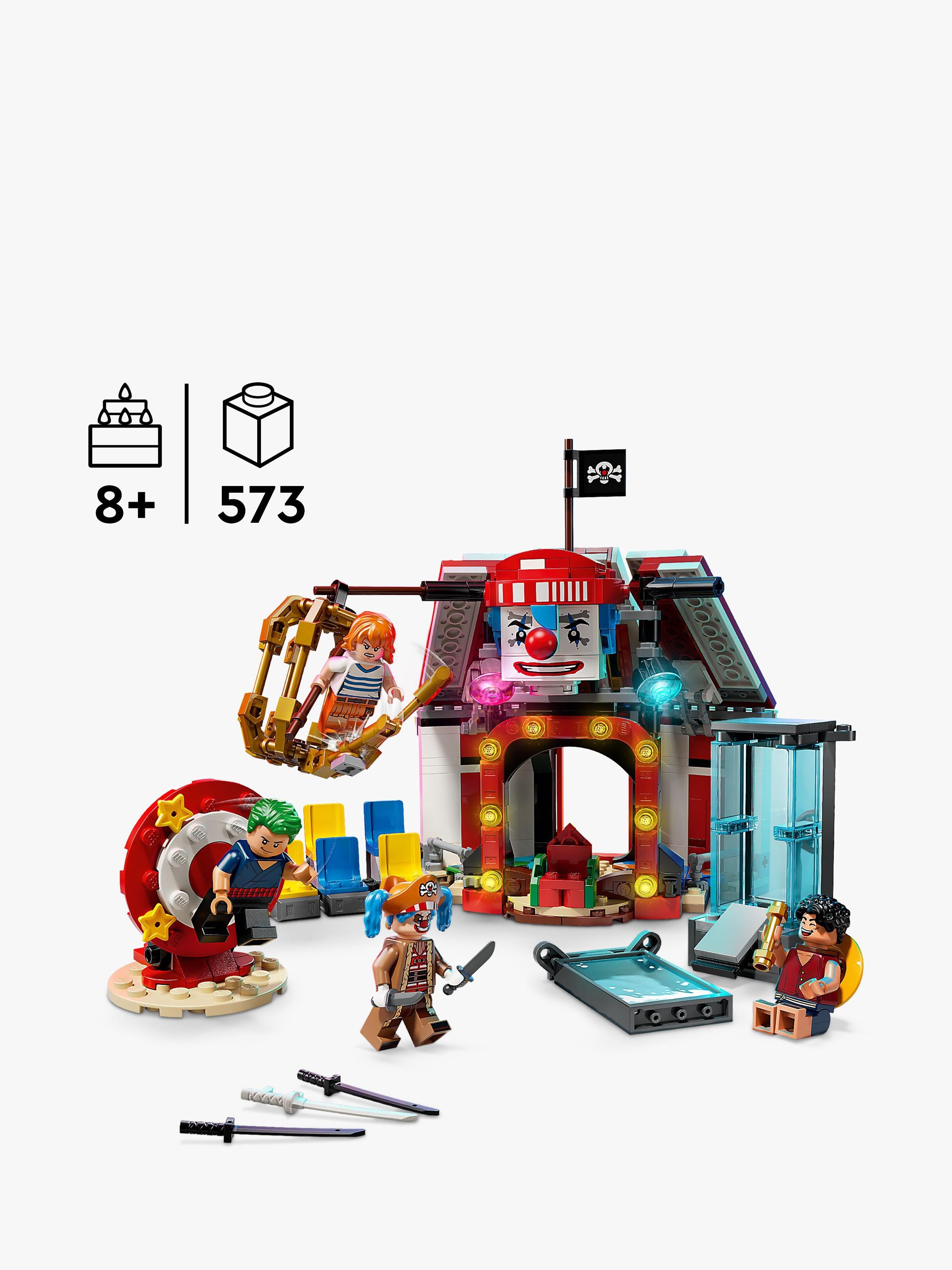 LEGO One Piece Buggy Circus Tent building set - British product