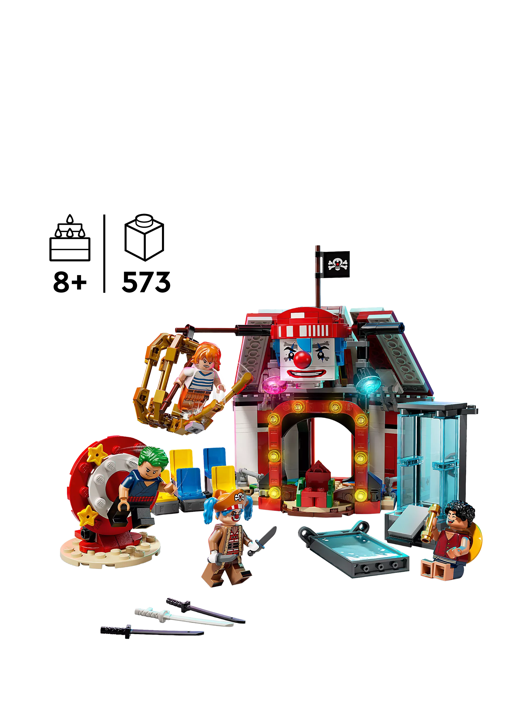 LEGO One Piece Buggy Circus Tent building set - British product