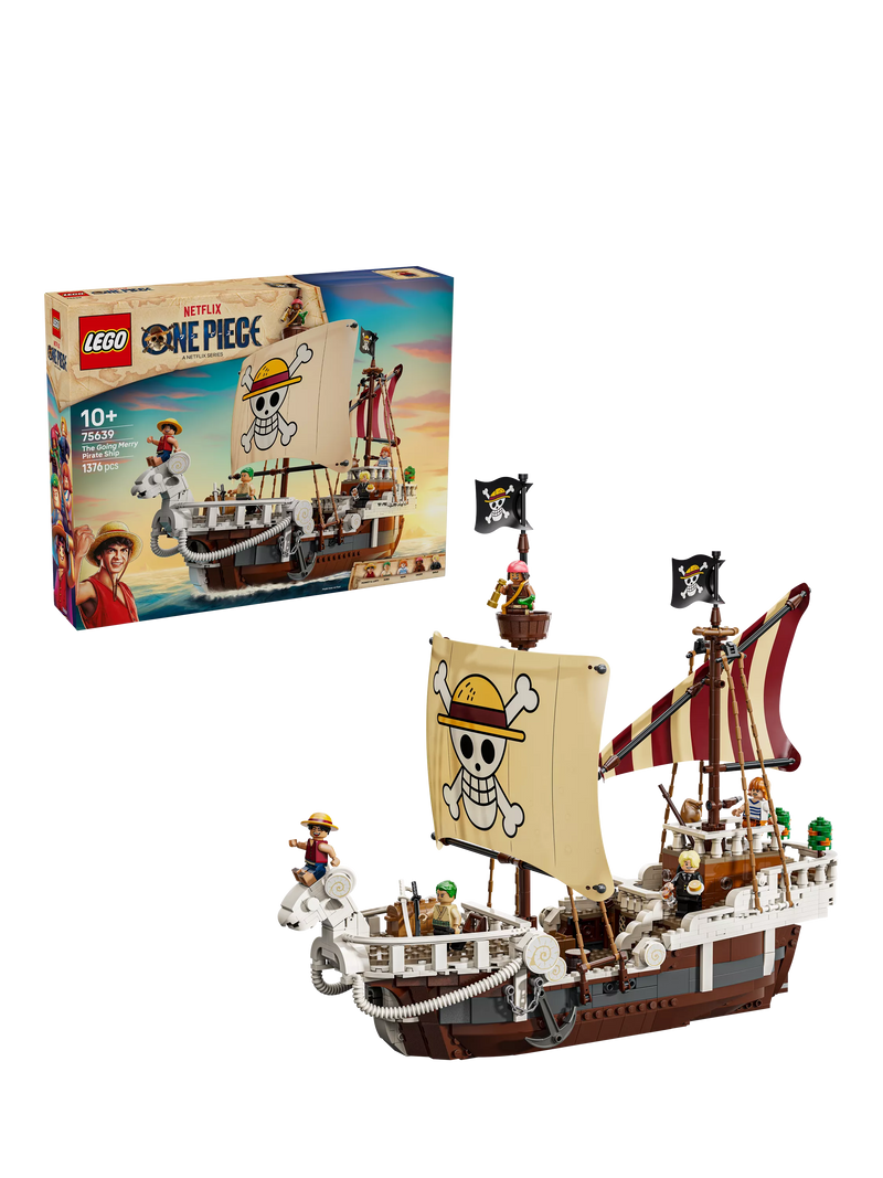 LEGO One Piece Going Merry Pirate Ship 1376 pieces (British brand)
