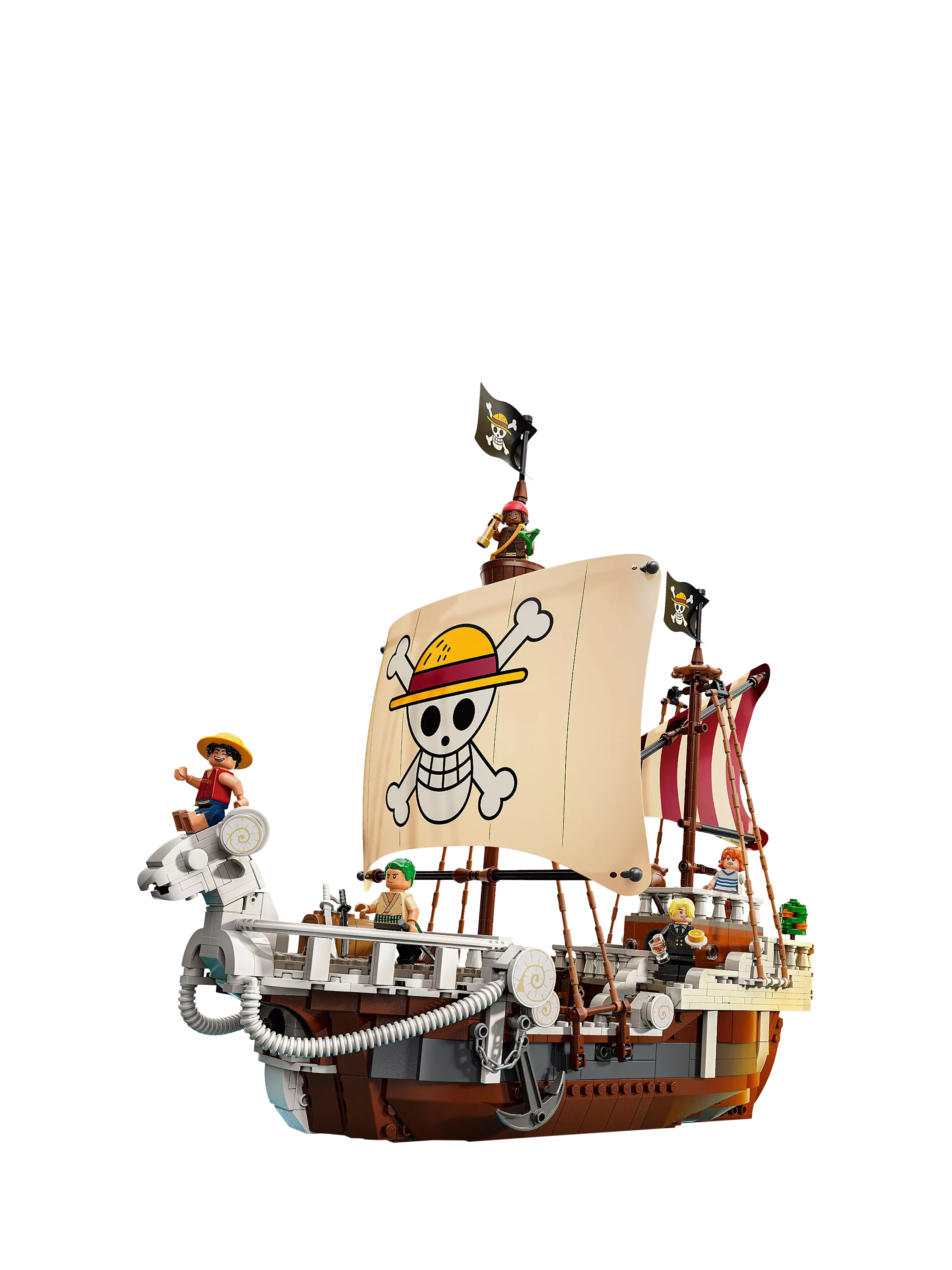 LEGO One Piece Going Merry Pirate Ship 1376 pieces (British brand)