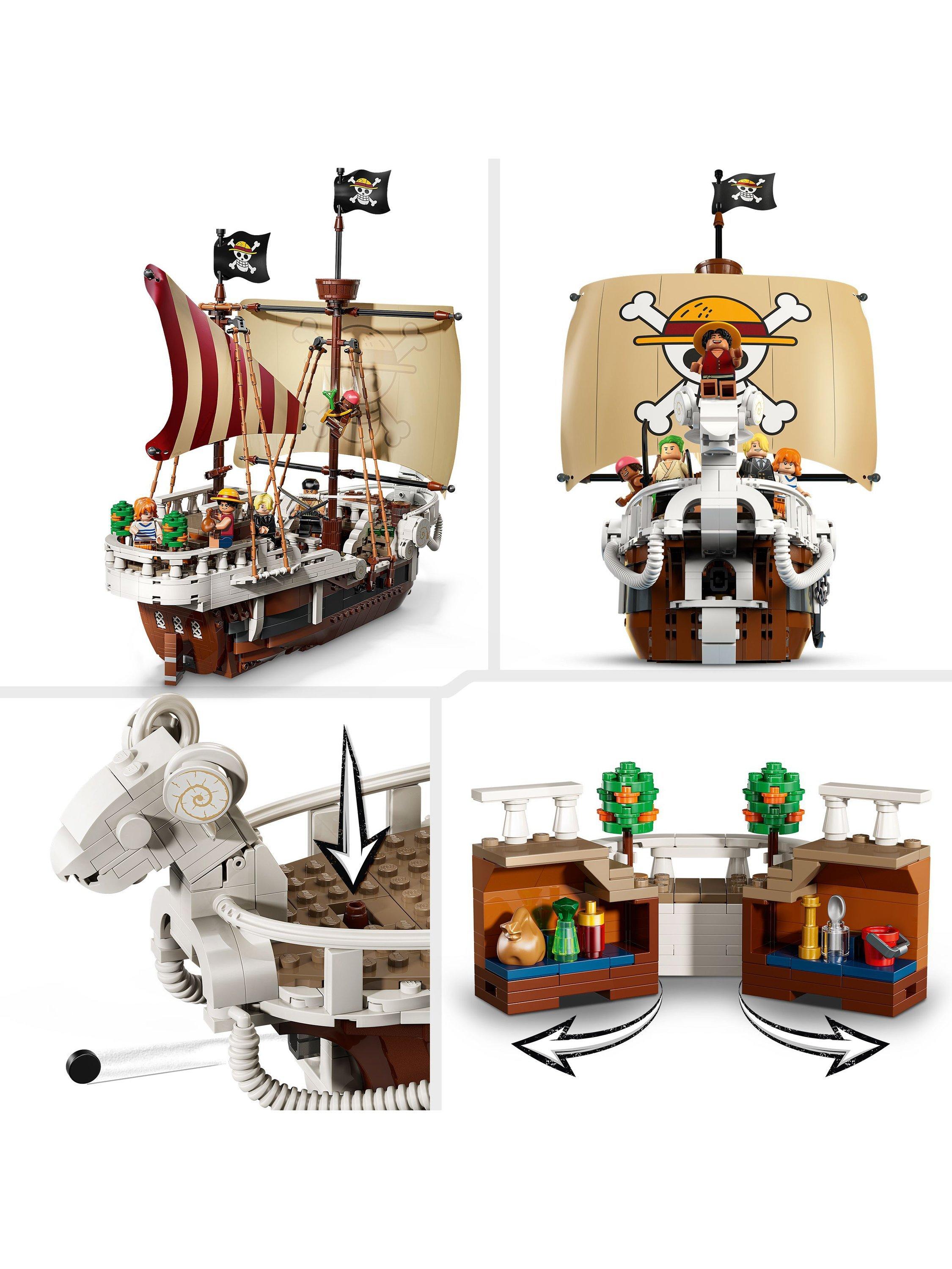 LEGO One Piece Going Merry Pirate Ship 1376 pieces (British brand)