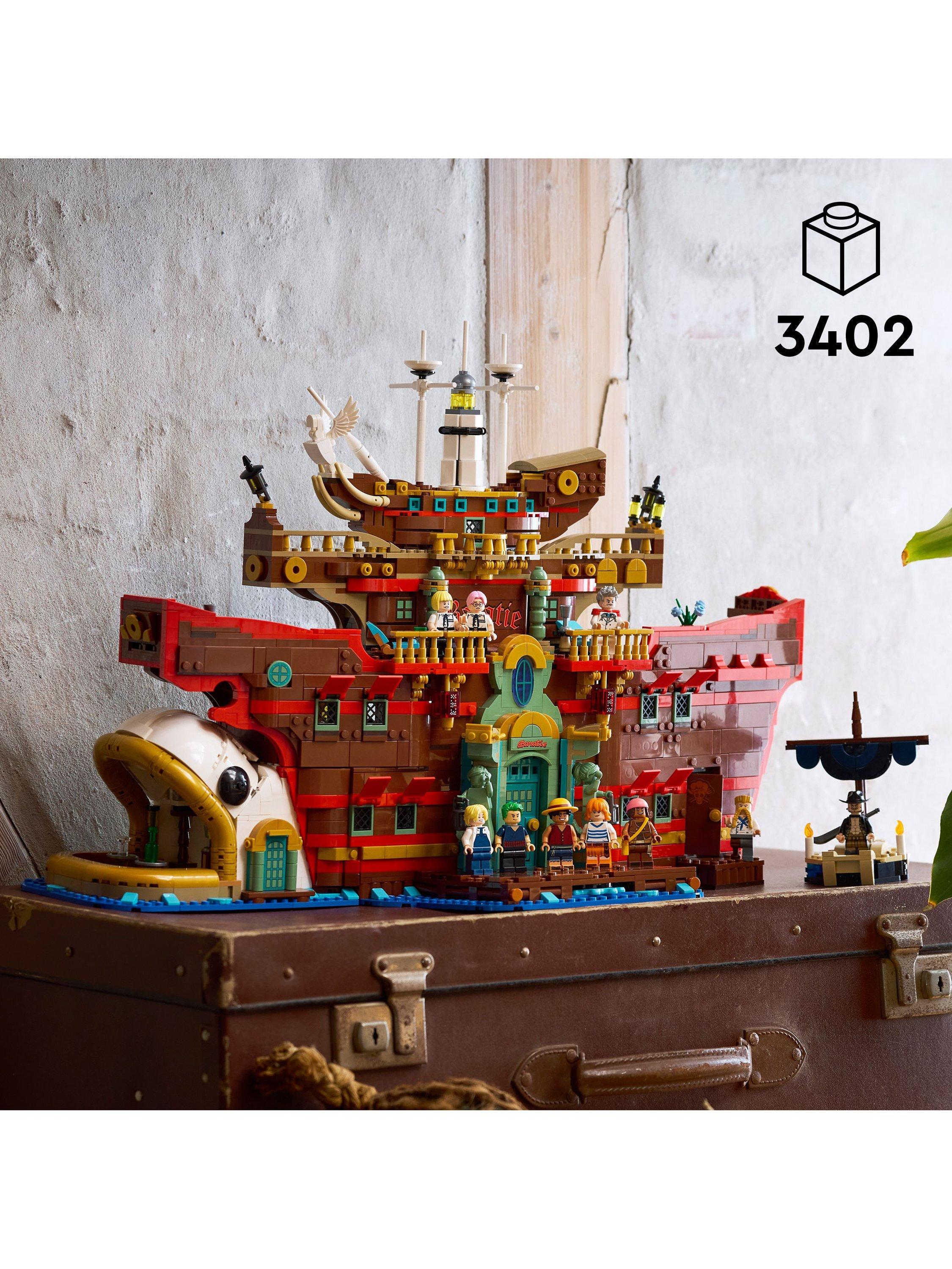 LEGO One Piece Baratie Floating Restaurant 3402 pieces, imported from the UK