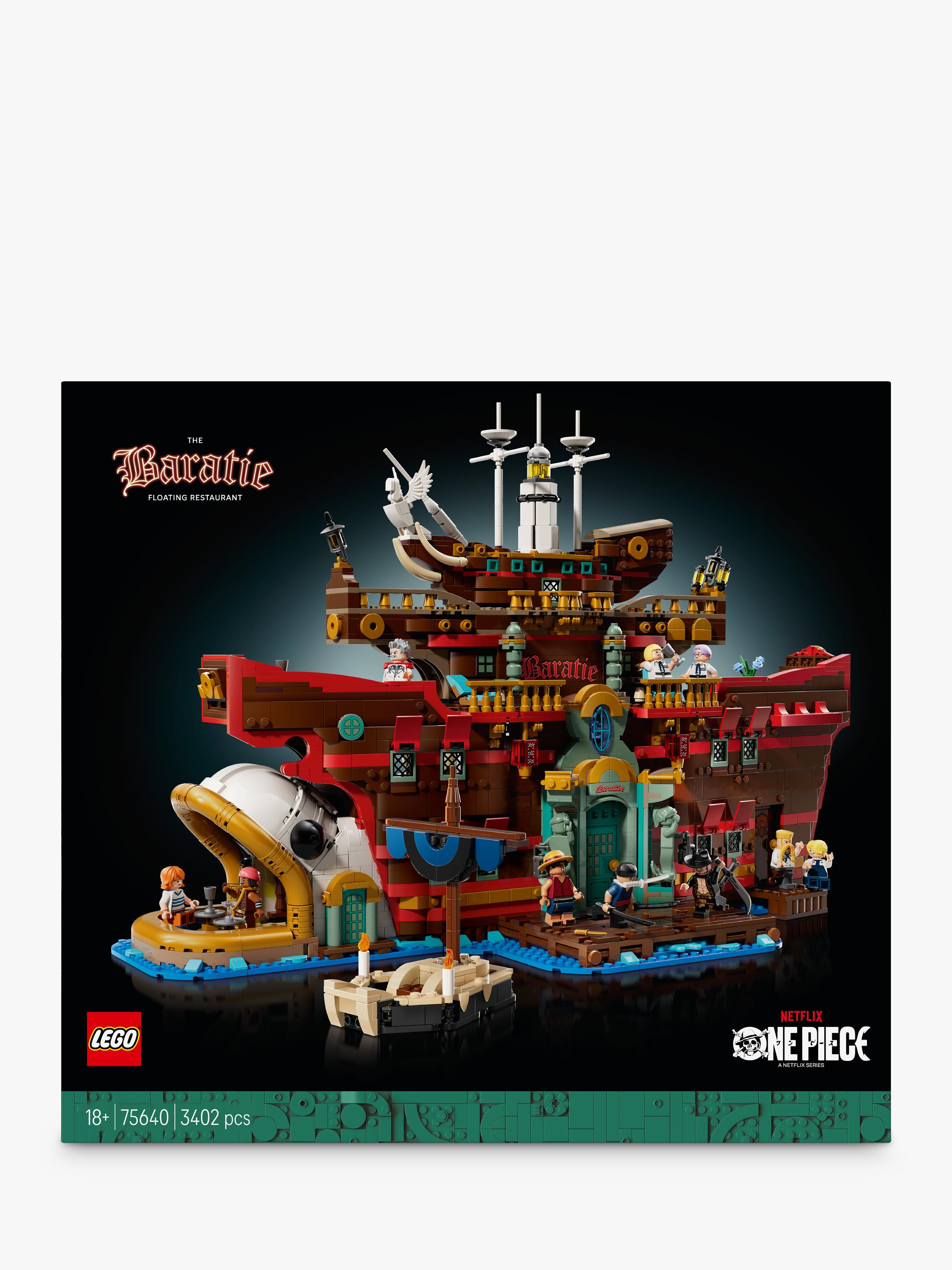 LEGO One Piece Baratie Floating Restaurant 3402 pieces, imported from the UK