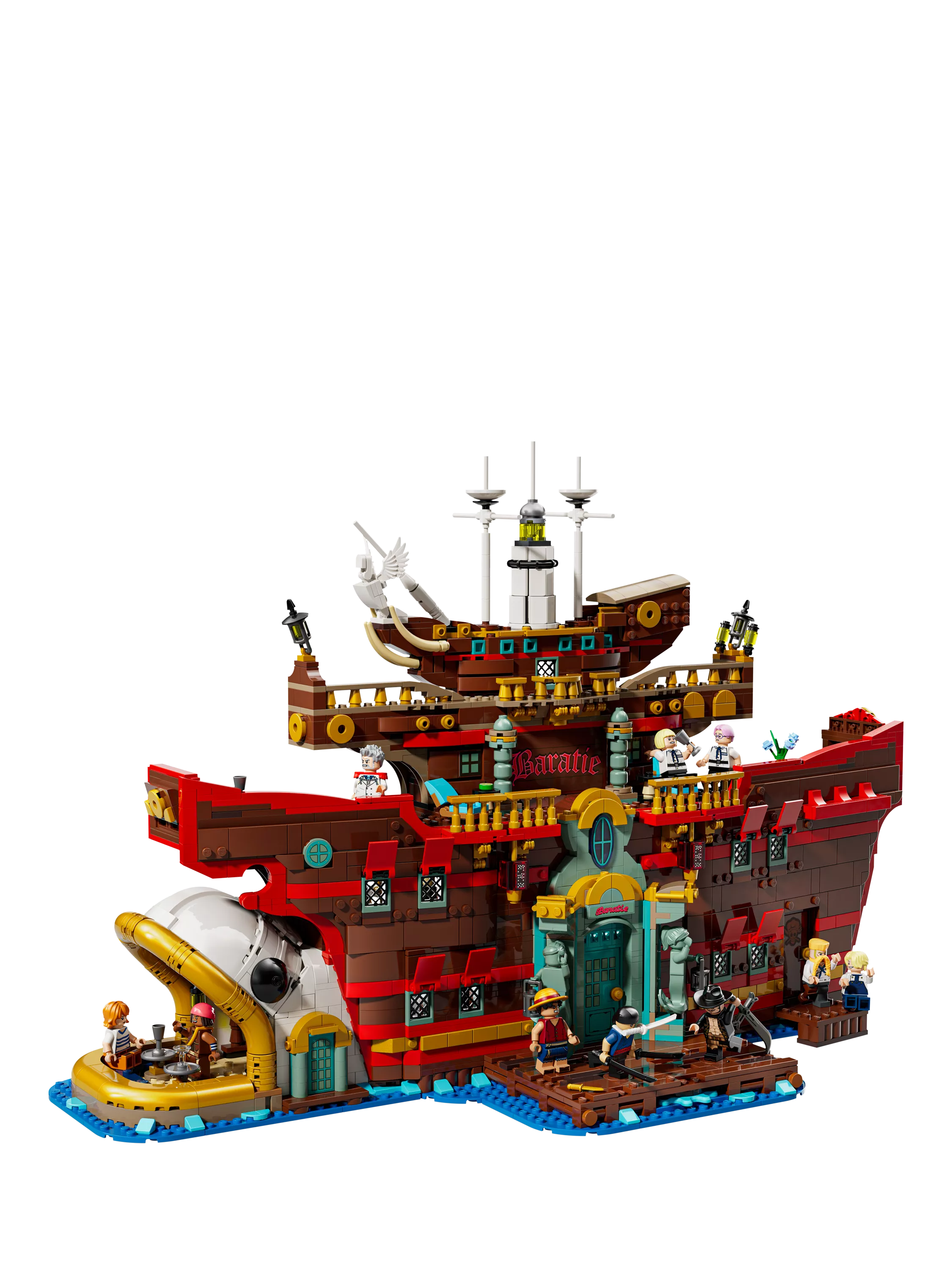 LEGO One Piece Baratie Floating Restaurant 3402 pieces, imported from the UK