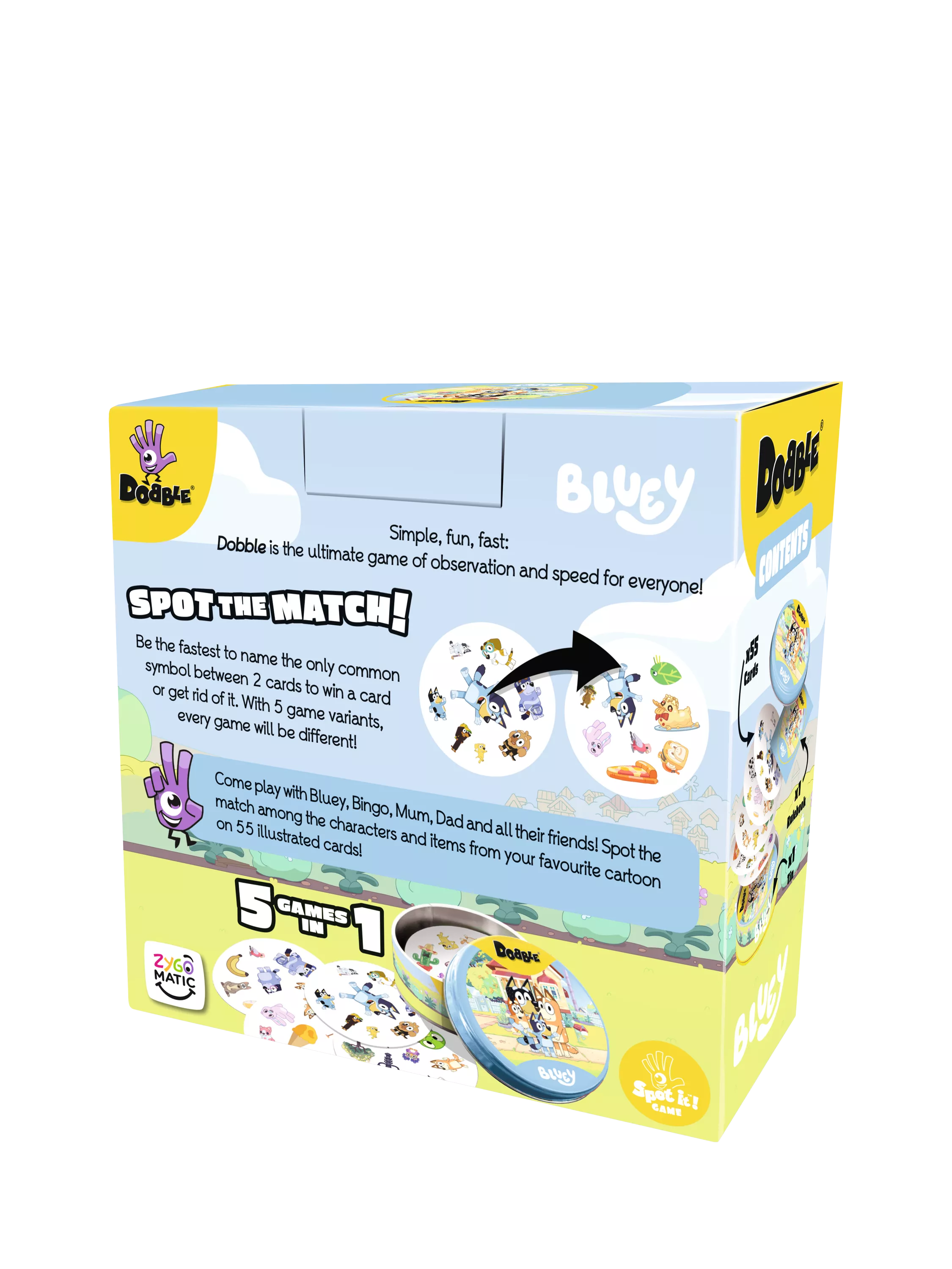 Esdevium Bluey Dobble game (British brand)