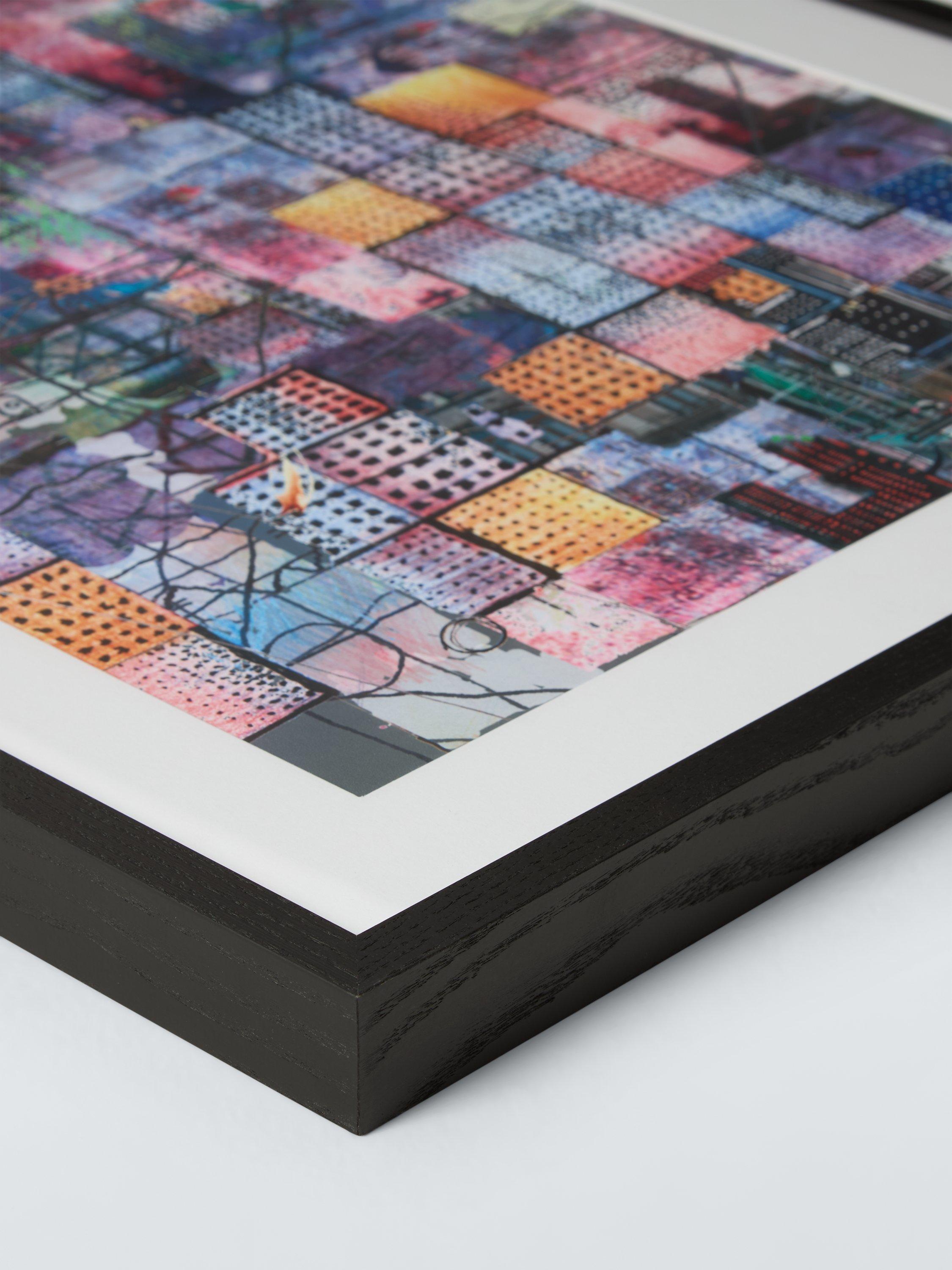 John Lewis Metropolis II framed print 63x51cm (British brand)
