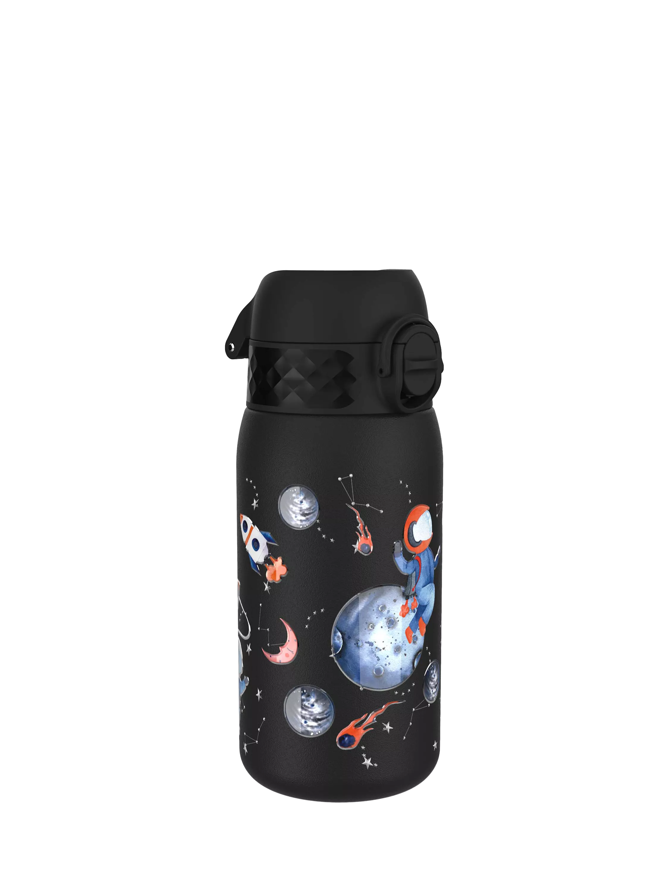 Ion8 kids' stainless steel leak-proof drinks bottle Space 400ml, UK version