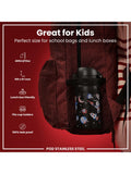 Ion8 kids' stainless steel leak-proof drinks bottle Space 400ml, UK version