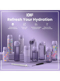 Ion8 kids stainless steel leak-proof drinks bottle Unicorn 400ml, UK version