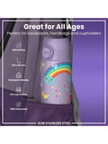 ION8 Unicorn Lilac/Multi water bottle 600ml, UK version