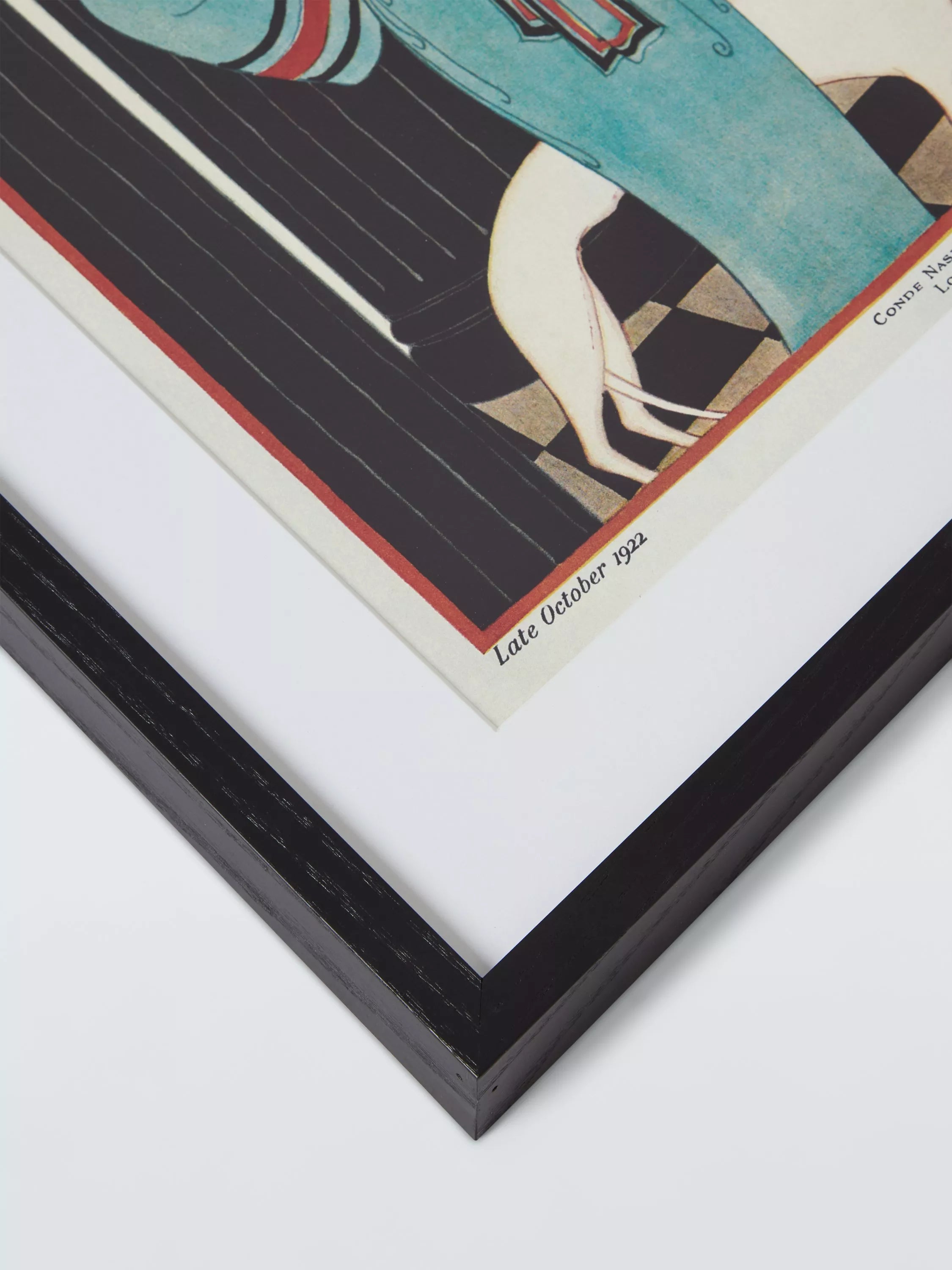 John Lewis Vintage Vogue framed print 1922 Helen Dryden - British product