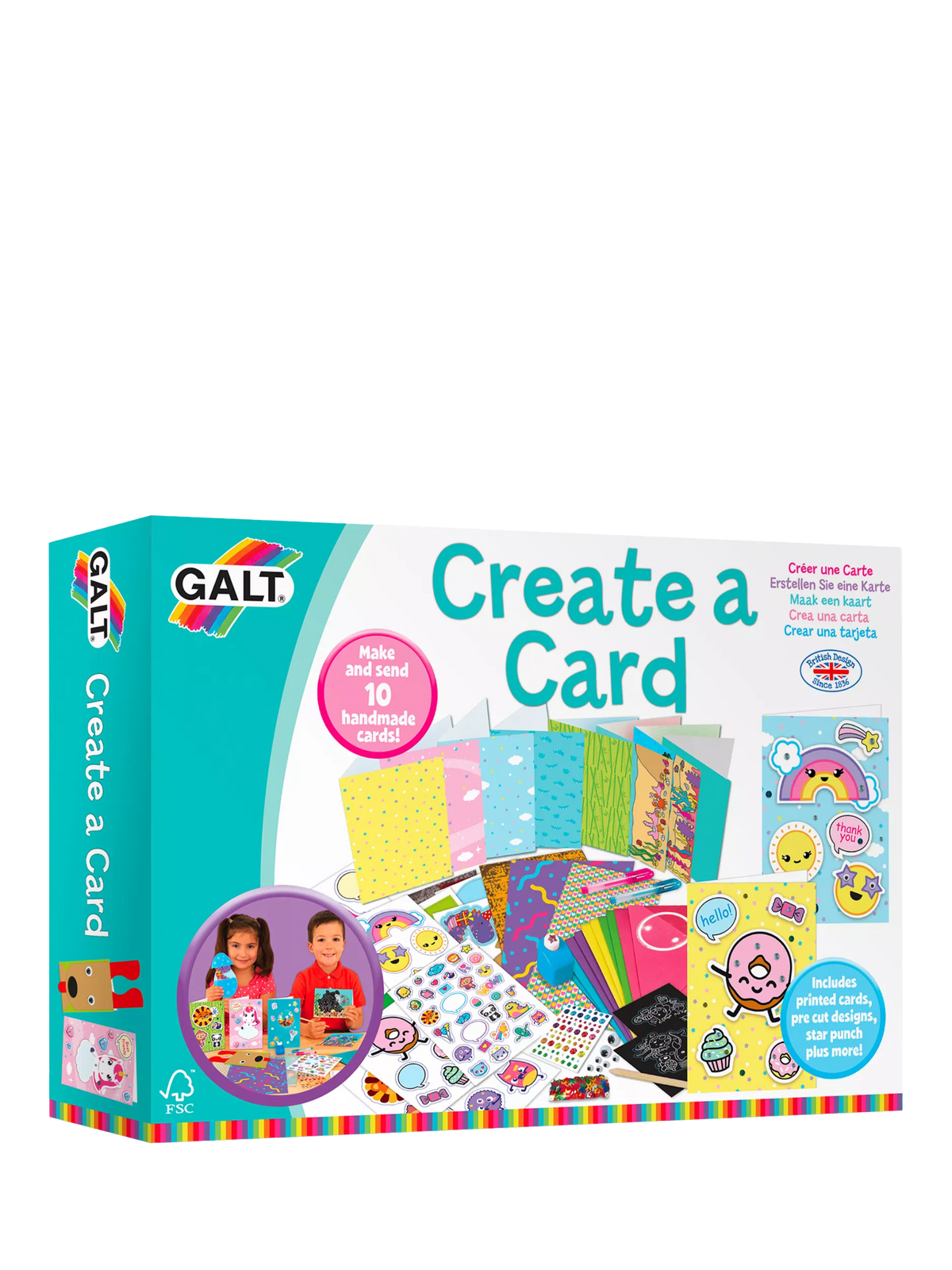 Galt Create A Card craft kit for kids, imported from the UK