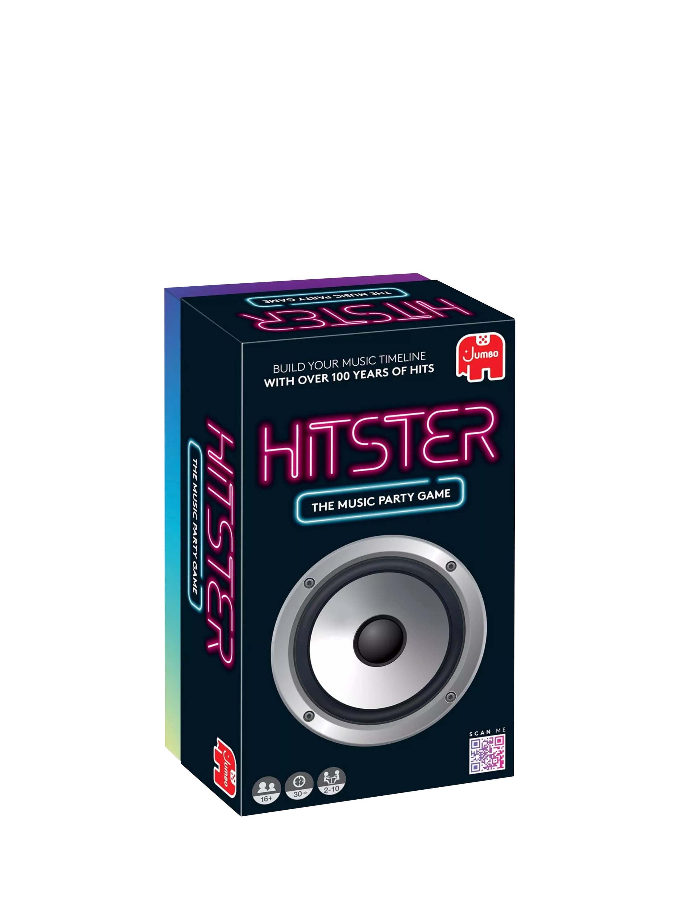 Hitster card party game with 300+ hits, imported from the UK