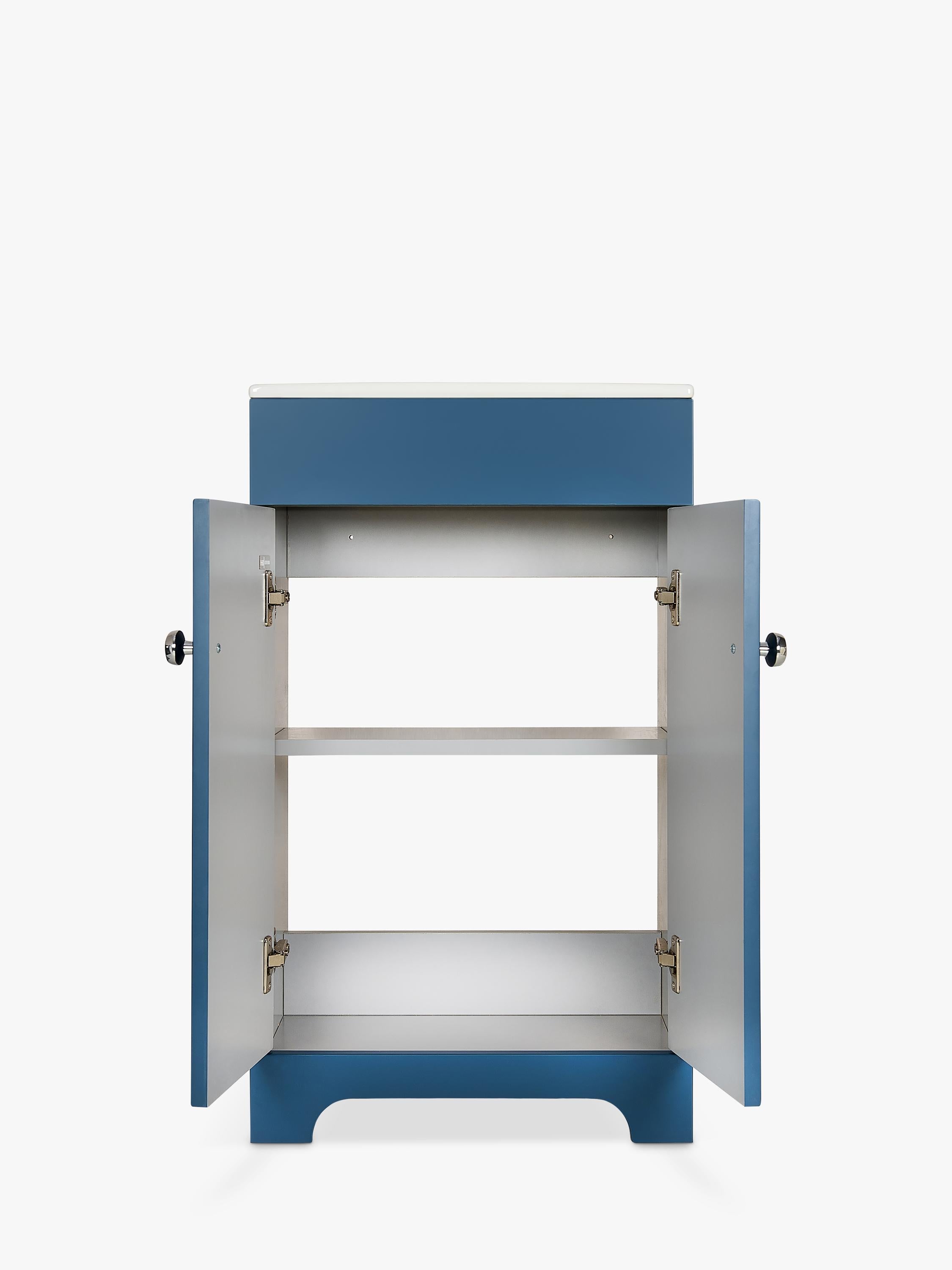 hib. Herrington cloakroom vanity unit with ceramic basin - UK version