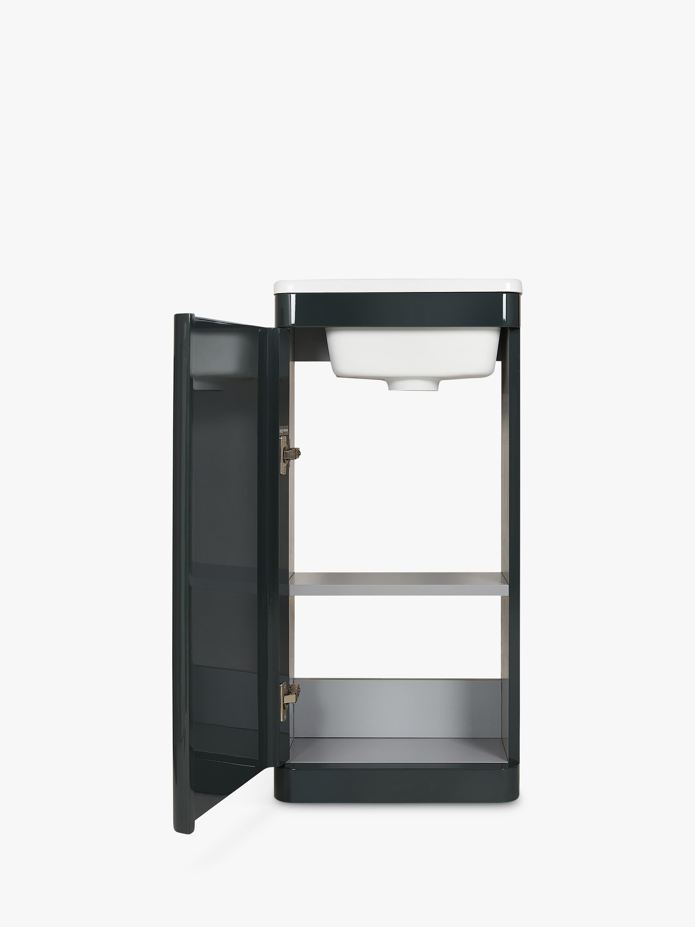 hib. Rima cloakroom vanity unit with marble basin (British brand)