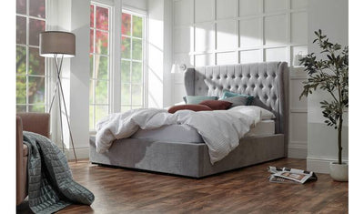 Argos Lit de Rangement Ottomane King Size GFW Dakota Gris - Acheter en ligne sur McGrocer