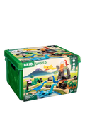 BRIO Dinosaur Deluxe Train Set 45-piece (British brand)
