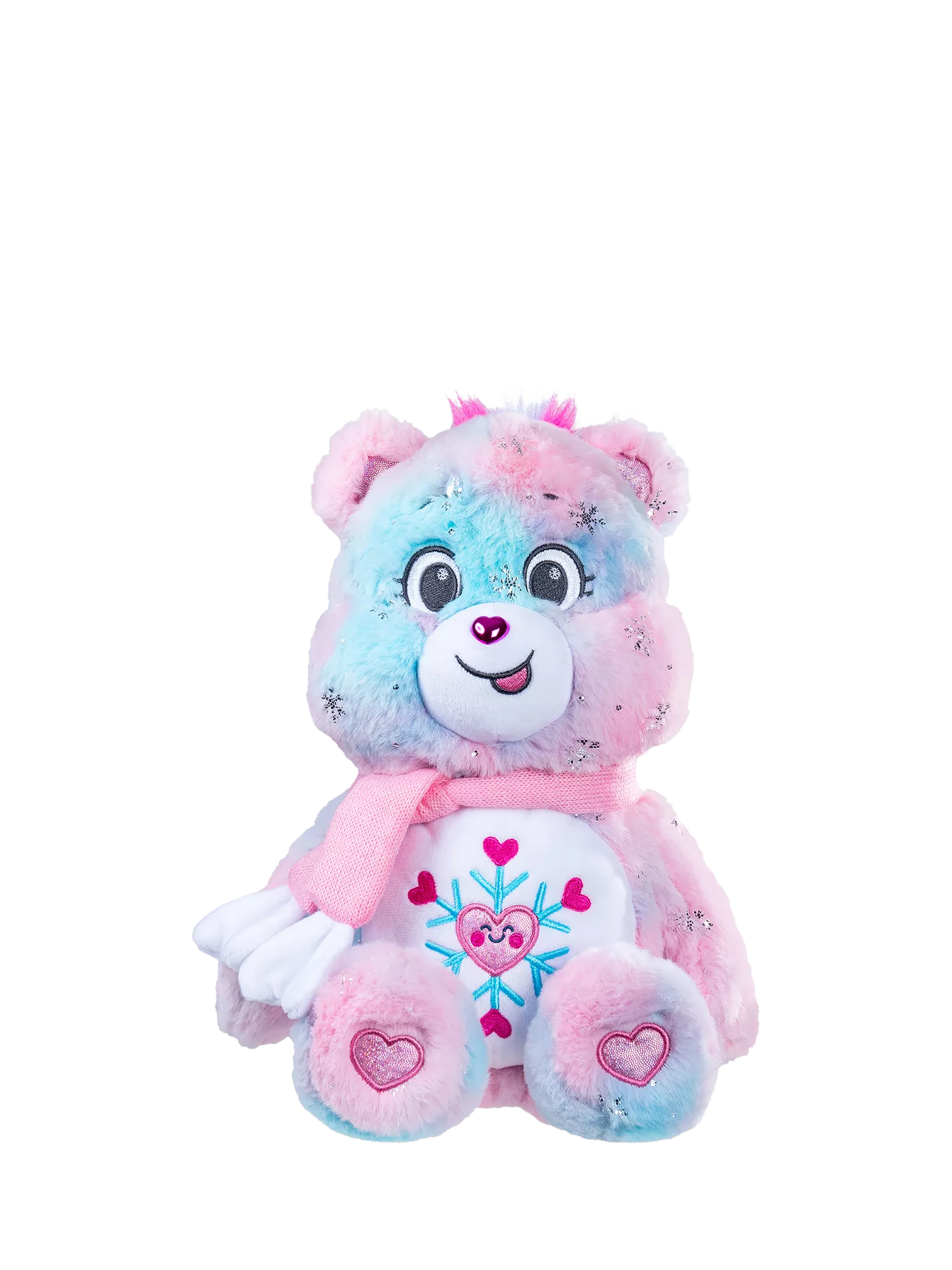 Care Bears Snowflake Sparkle Bear 35cm plush toy (British brand)