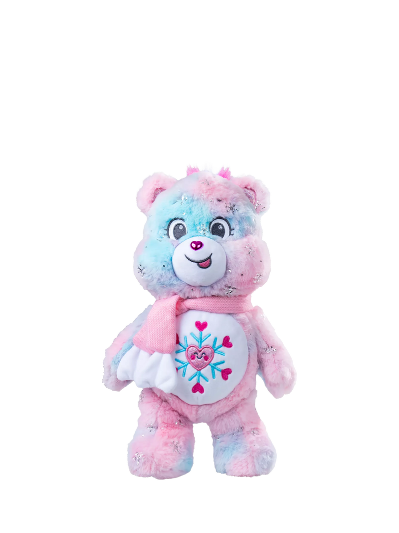 Care Bears Snowflake Sparkle Bear 35cm plush toy (British brand)