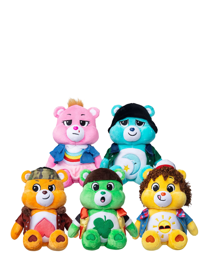 Care Bears Stranger Things plush toy Bedtime Bear as Mike 22 cm, imported from the UK