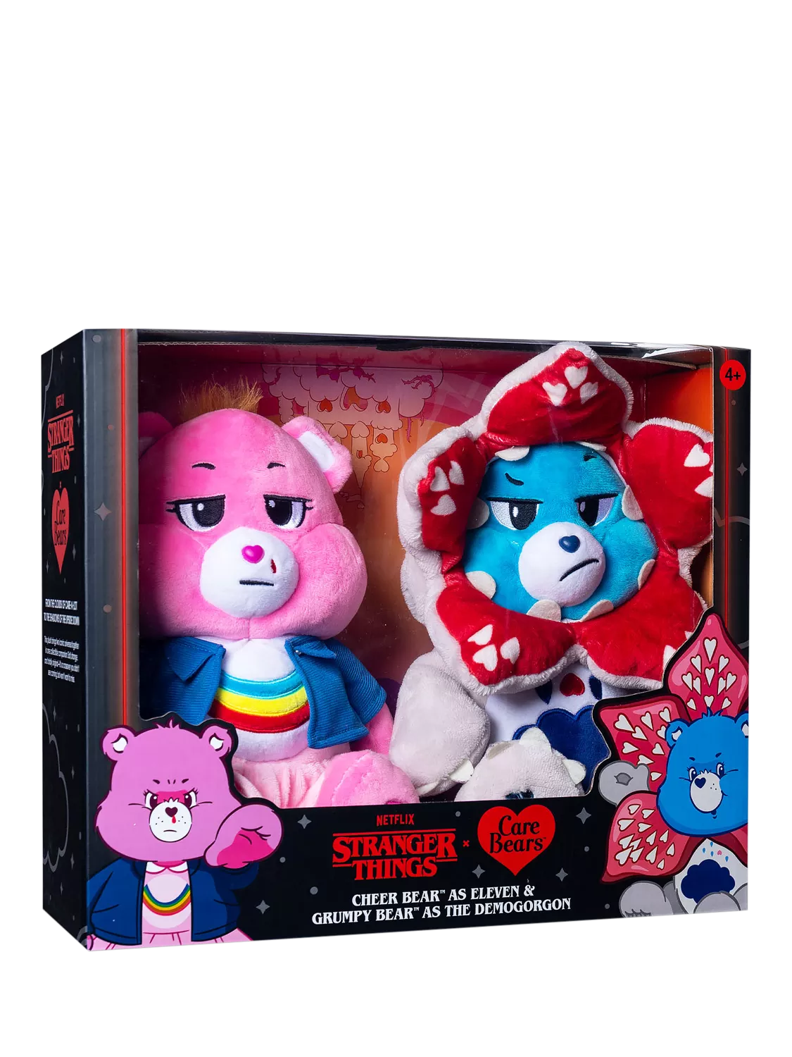 Care Bears Stranger Things plush toys 2-pack, UK version