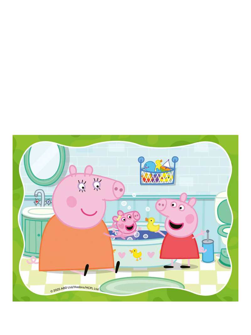Peppa Pig 4-in-1 jigsaw puzzle set 72 pieces - British product