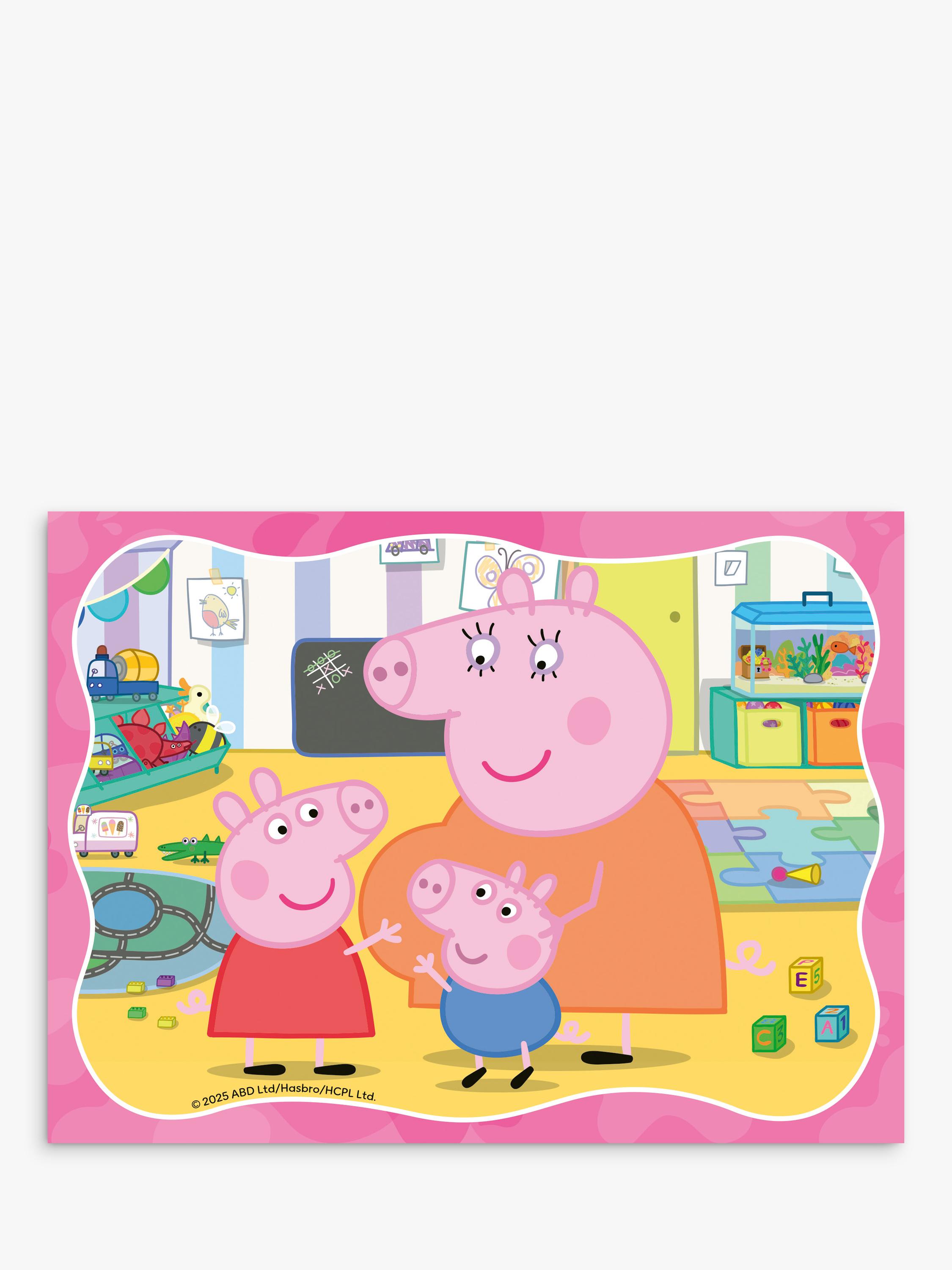 Peppa Pig 4-in-1 jigsaw puzzle set 72 pieces - British product