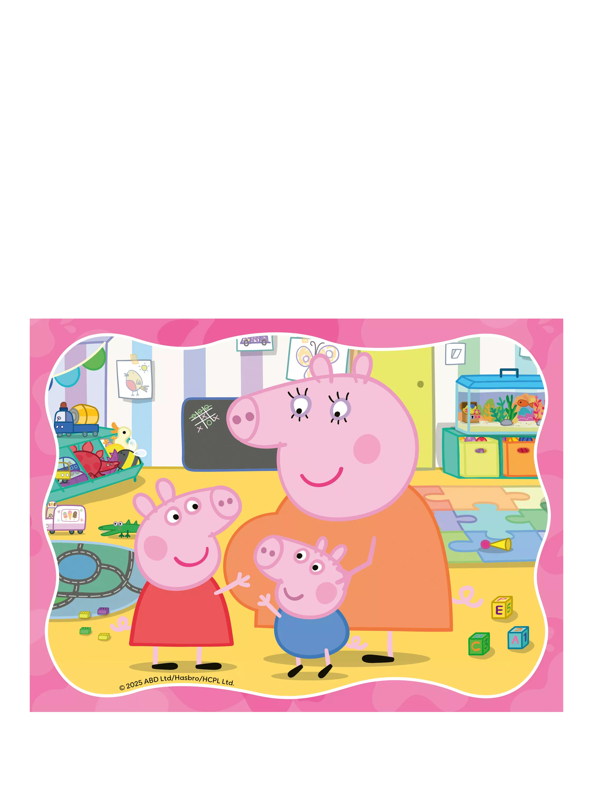 Peppa Pig 4-in-1 jigsaw puzzle set 72 pieces - British product