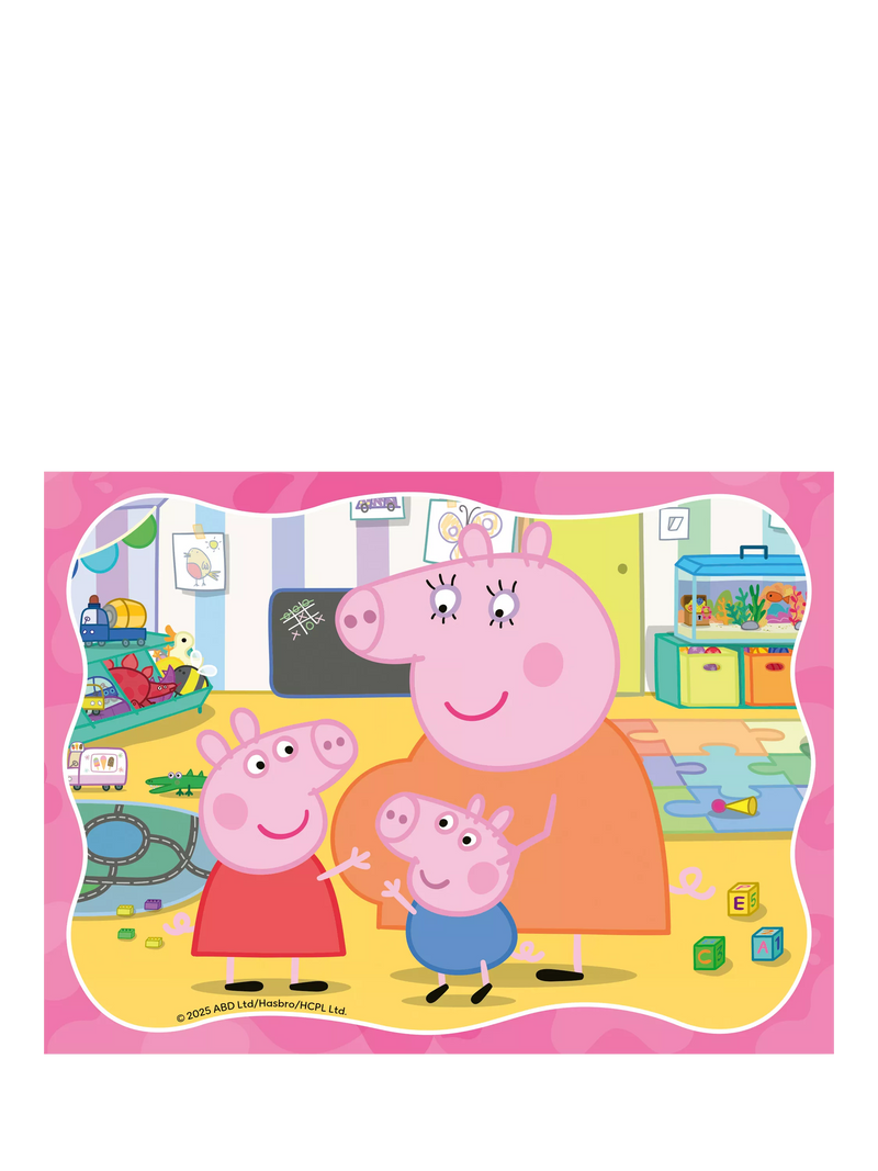 Peppa Pig 4-in-1 jigsaw puzzle set 72 pieces - British product