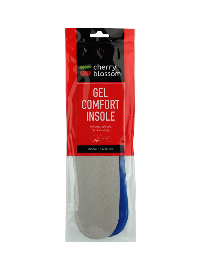 Cherry Blossom gel comfort insoles for shoes, UK version