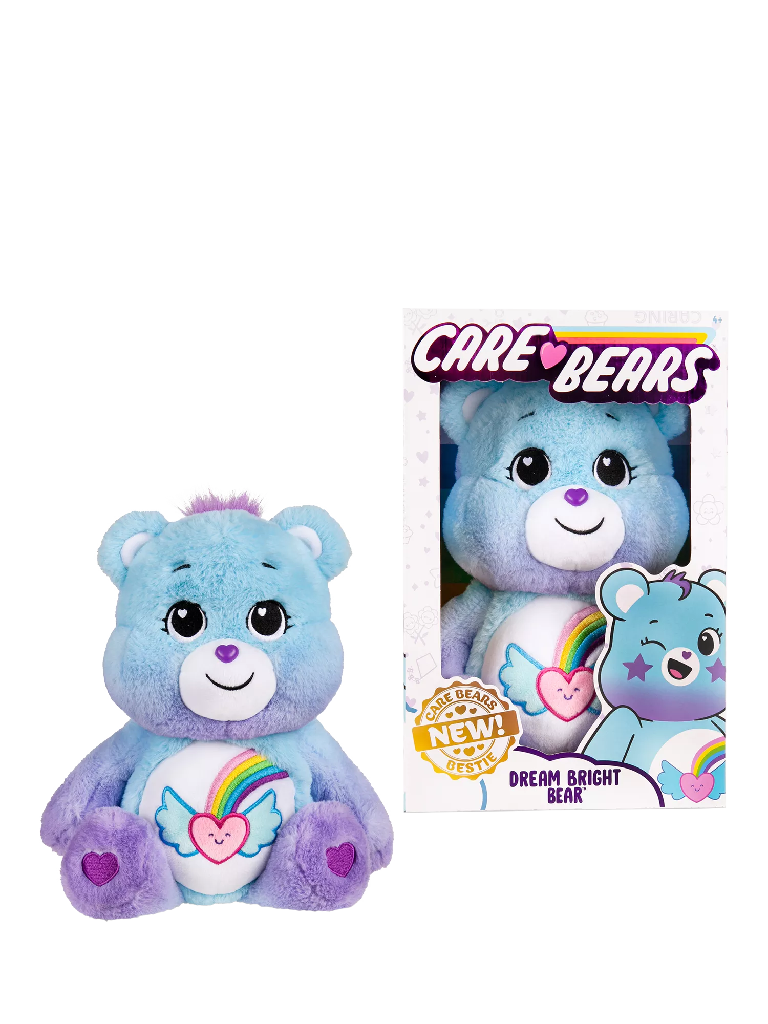 Care Bears Dream Bright Bear 35cm plush toy - British product