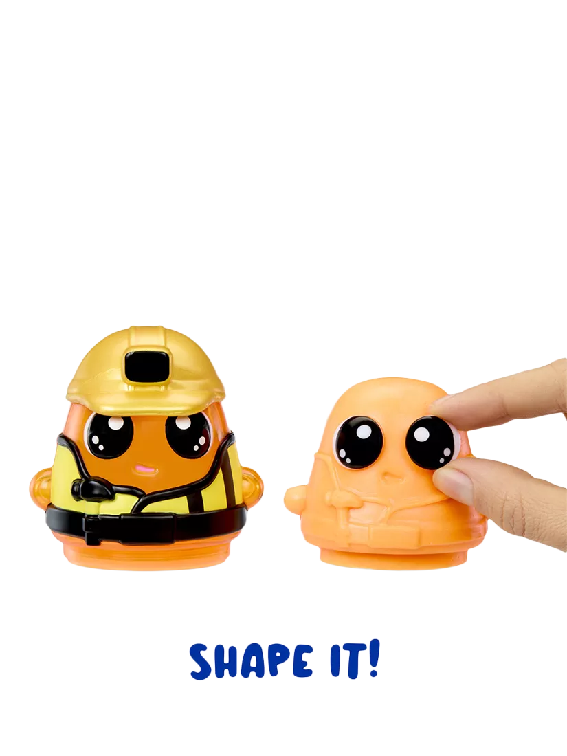 DOHKINS Hero Pack five-pack play dough set (British brand)