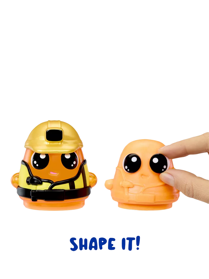 DOHKINS Hero Pack five-pack play dough set (British brand)