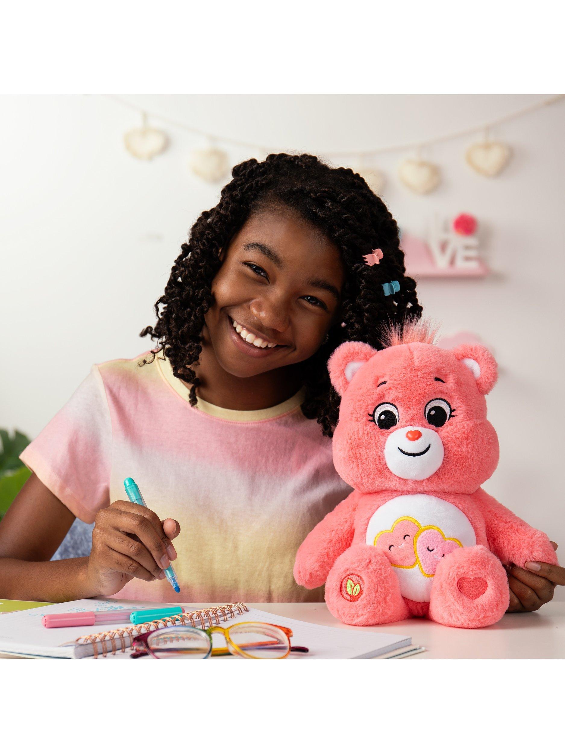 Care Bears Love-A-Lot Bear plush 35cm, UK version