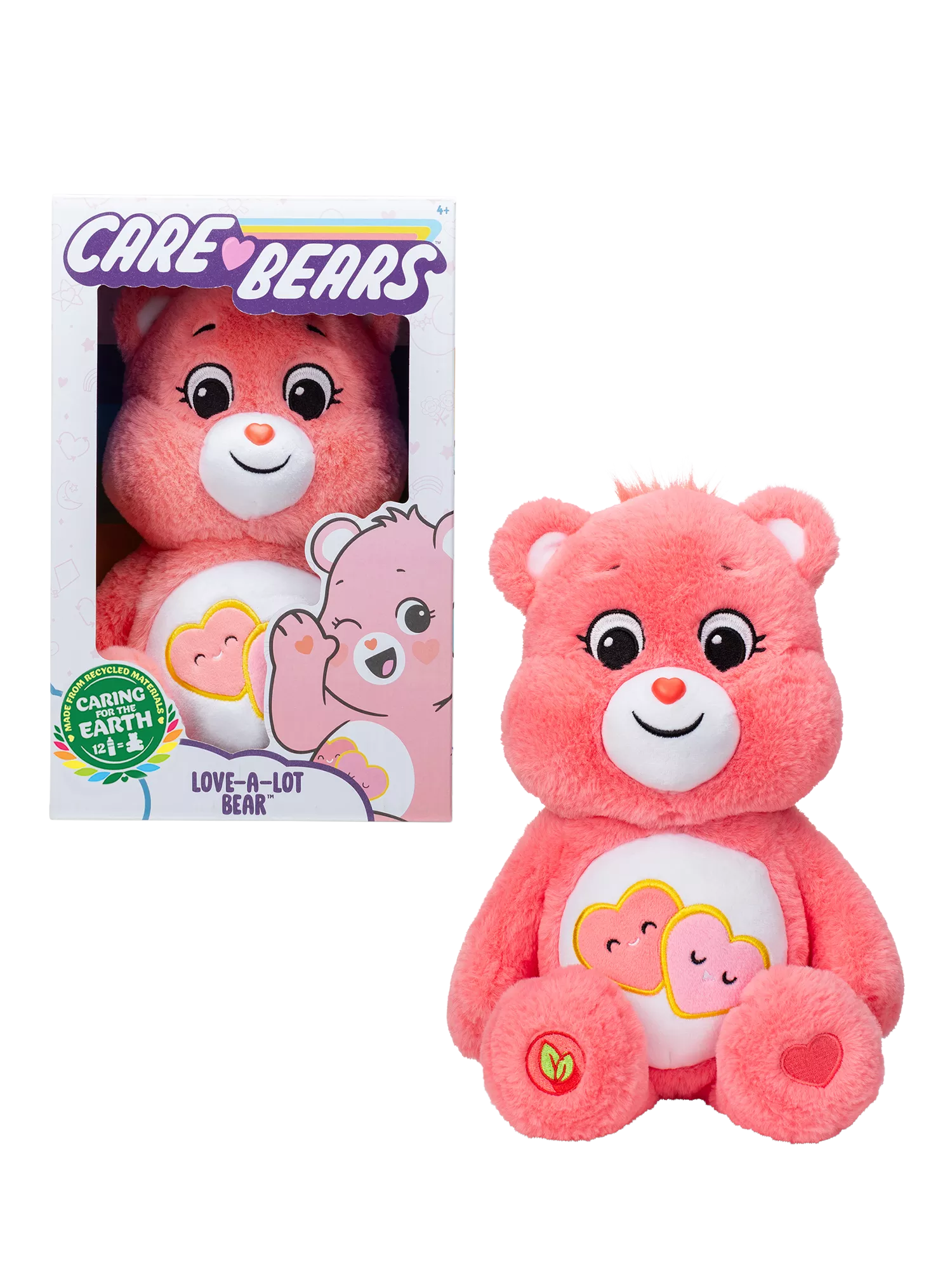 Care Bears Love-A-Lot Bear plush 35cm, UK version