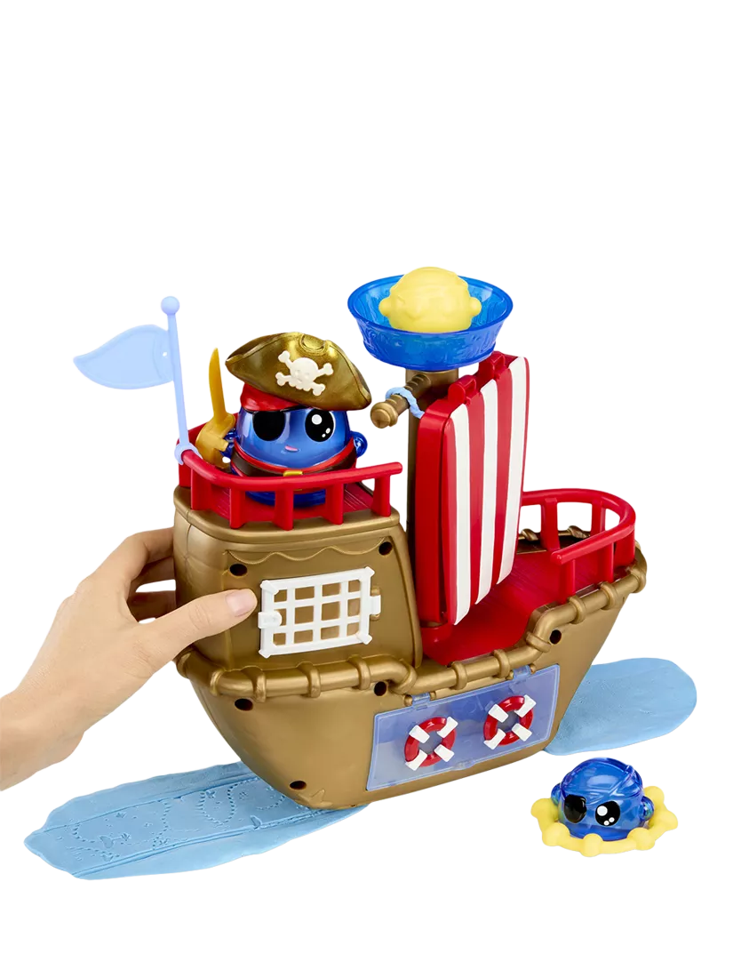 DOHKINS Pirate Ship play set with dough, imported from the UK