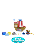 DOHKINS Pirate Ship play set with dough, imported from the UK