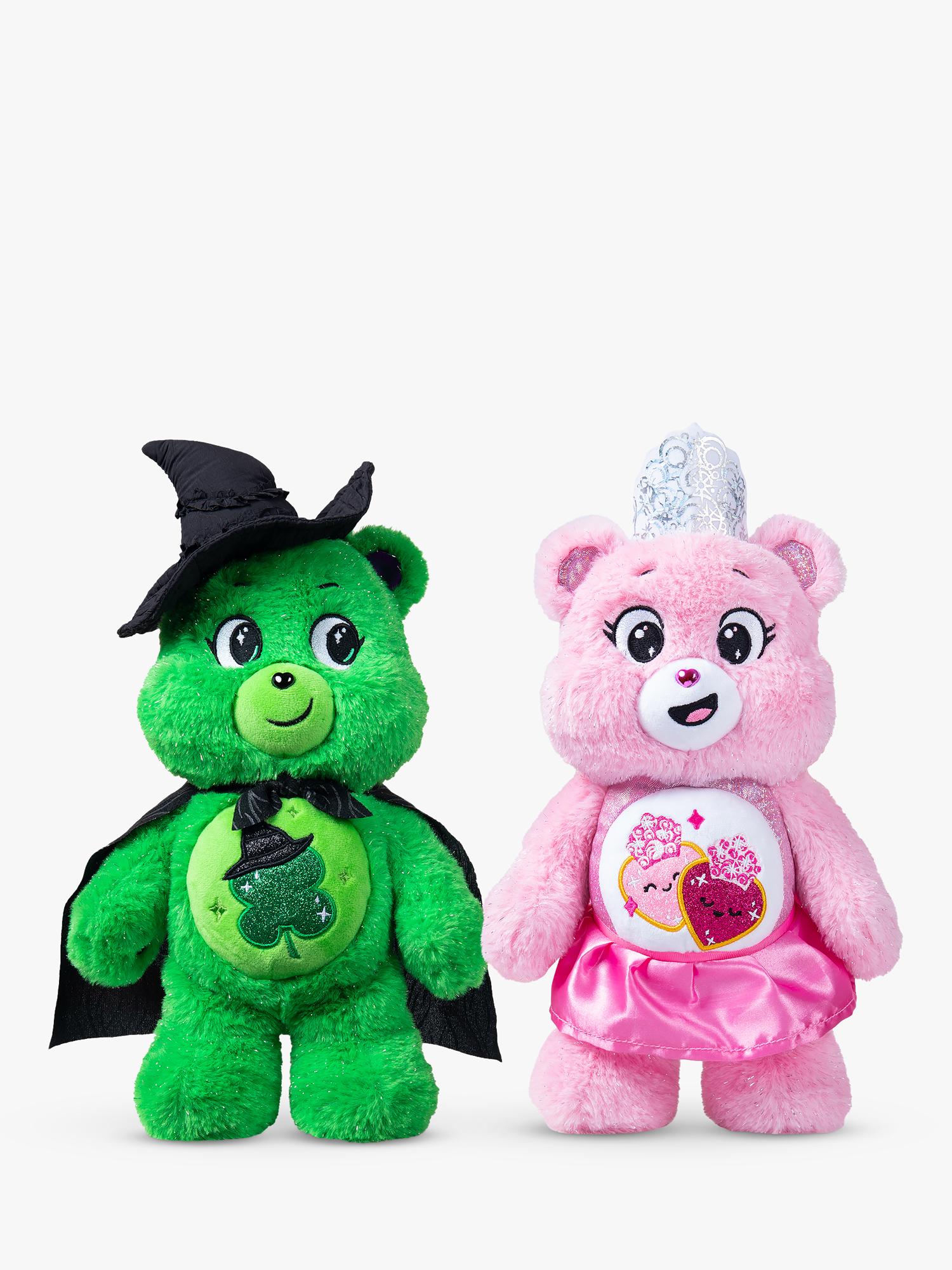 Care Bears Wicked plush set Love-a-Lot Bear and Good Luck Bear (British brand)