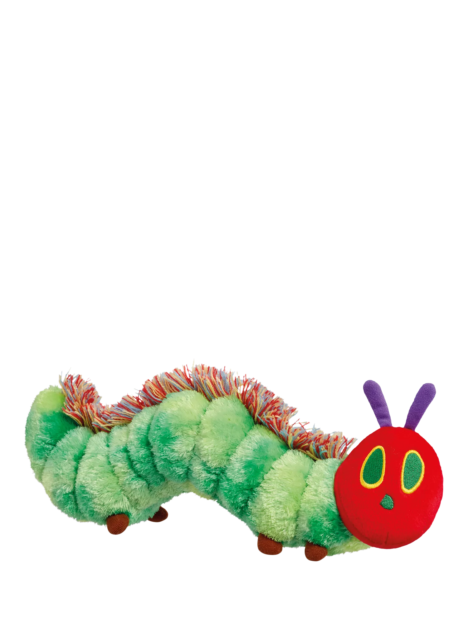 Rainbow Designs Hungry Caterpillar plush soft toy green, imported from the UK