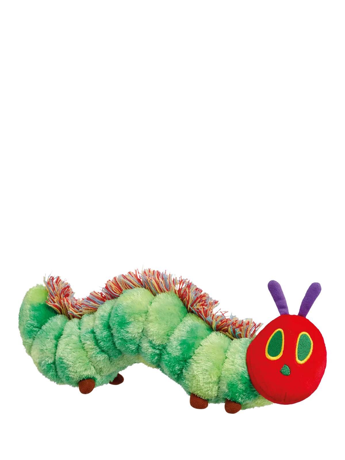 Rainbow Designs Hungry Caterpillar plush soft toy green, imported from the UK