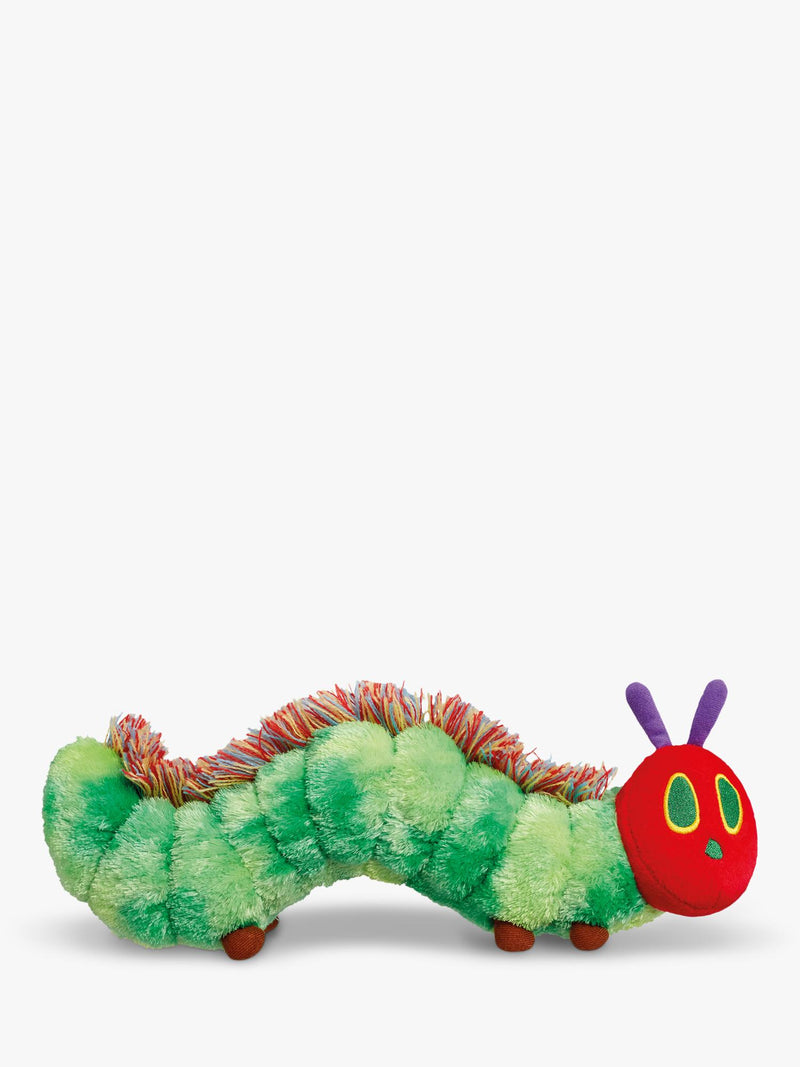 Rainbow Designs Hungry Caterpillar plush soft toy green, imported from the UK