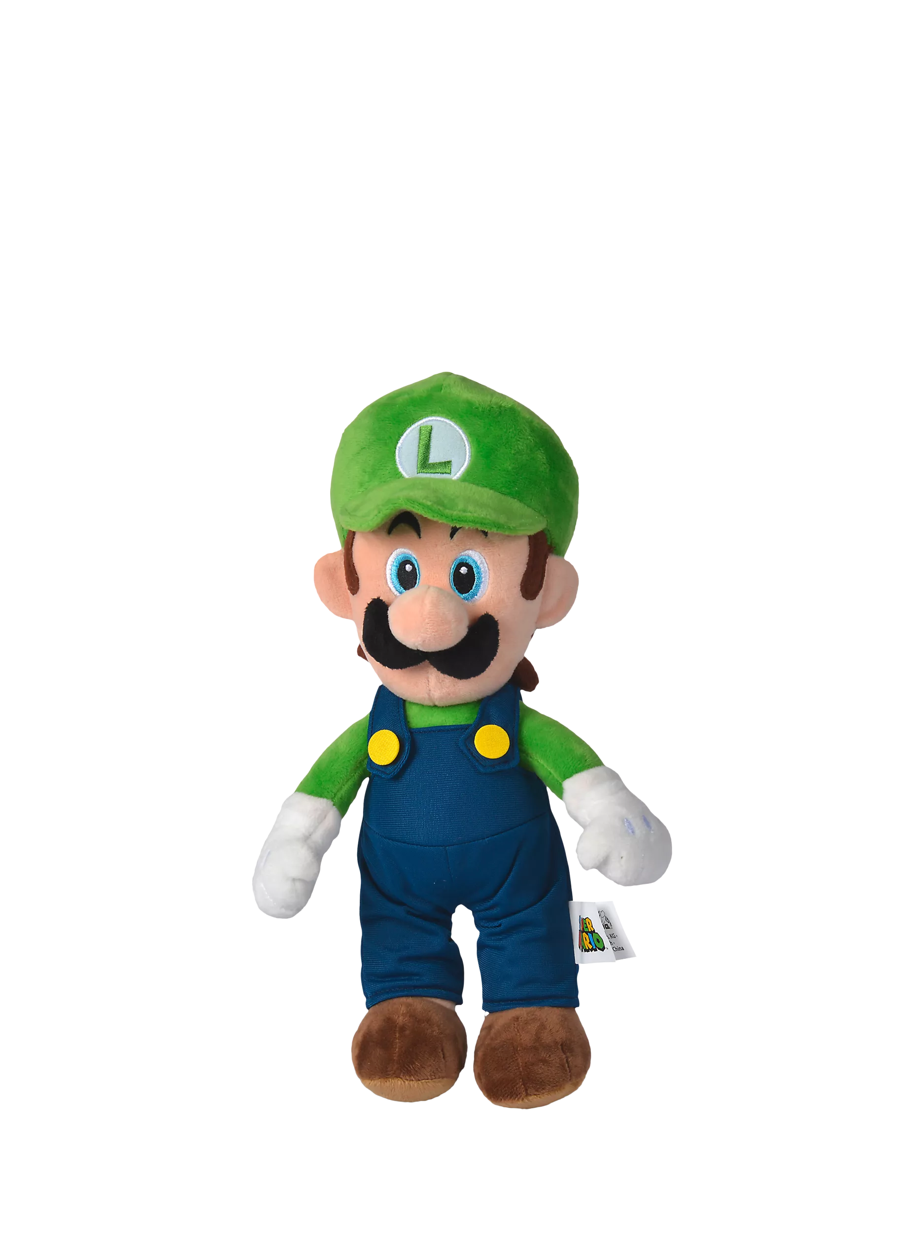 Nintendo Luigi soft toy 30cm plush - British product